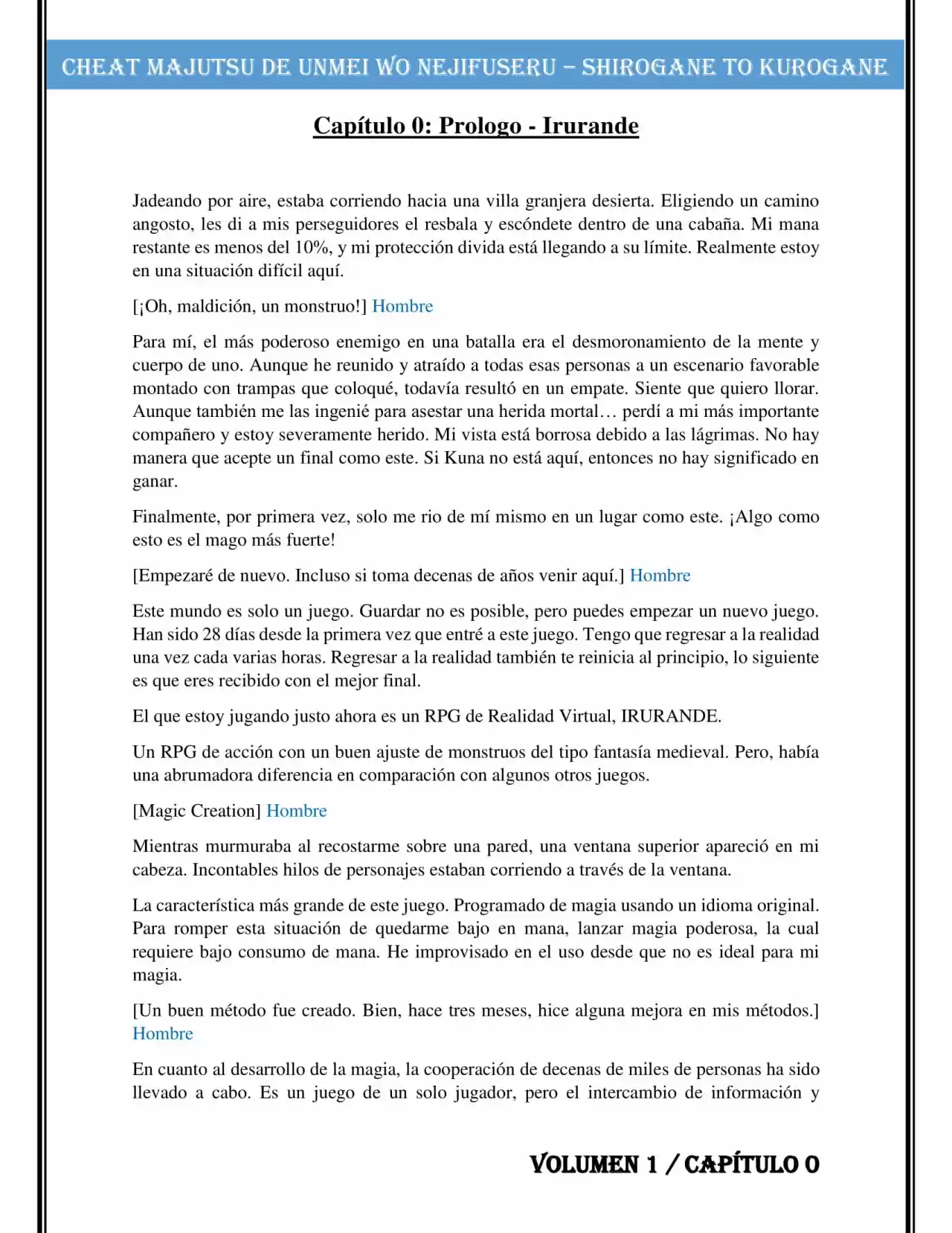 Cheat Majutsu De Unmei Wo Nejifuseru (Novela) - Capítulo - Página 2 - LectorTMOo