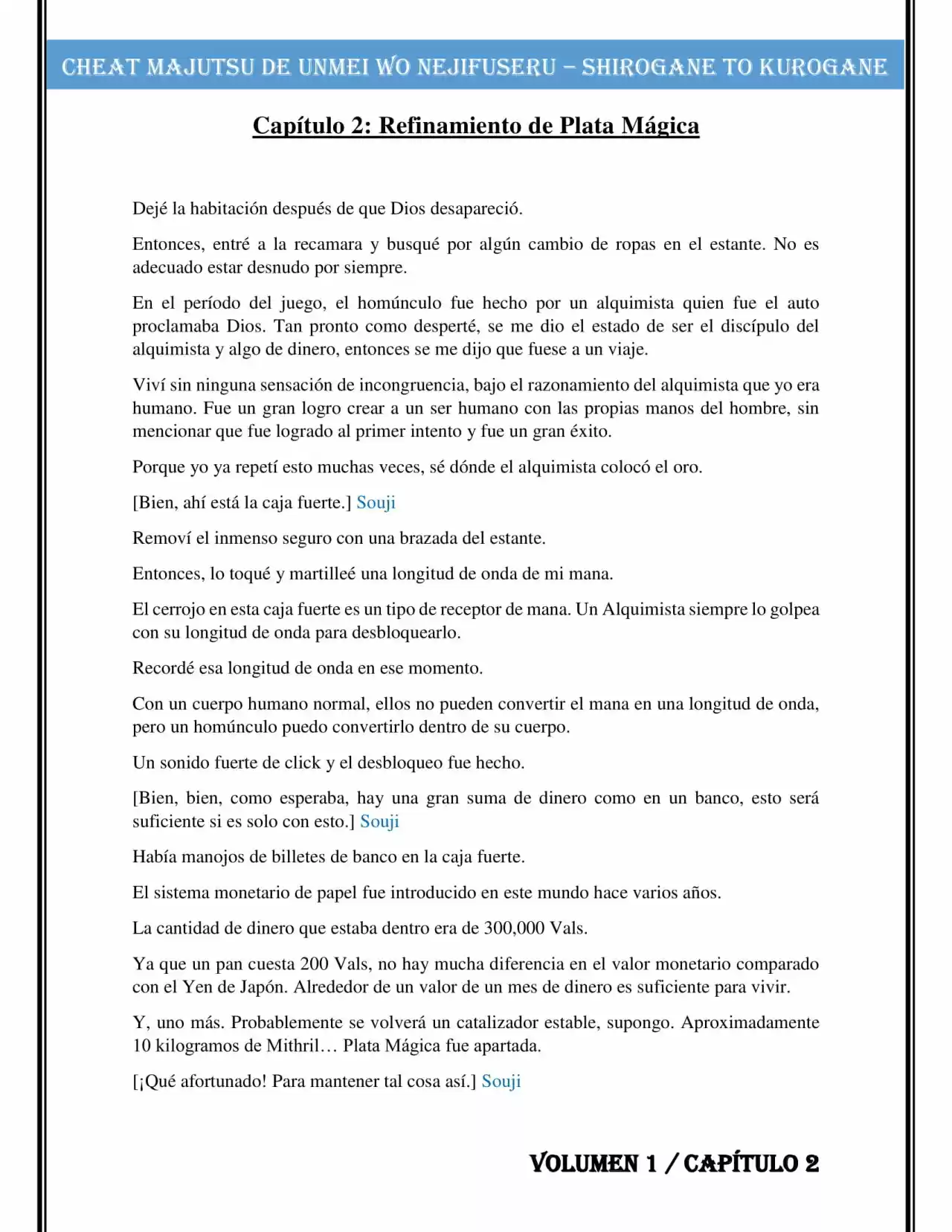 Cheat Majutsu De Unmei Wo Nejifuseru (Novela) - Capítulo 2 - Página 2 - LectorTMOo