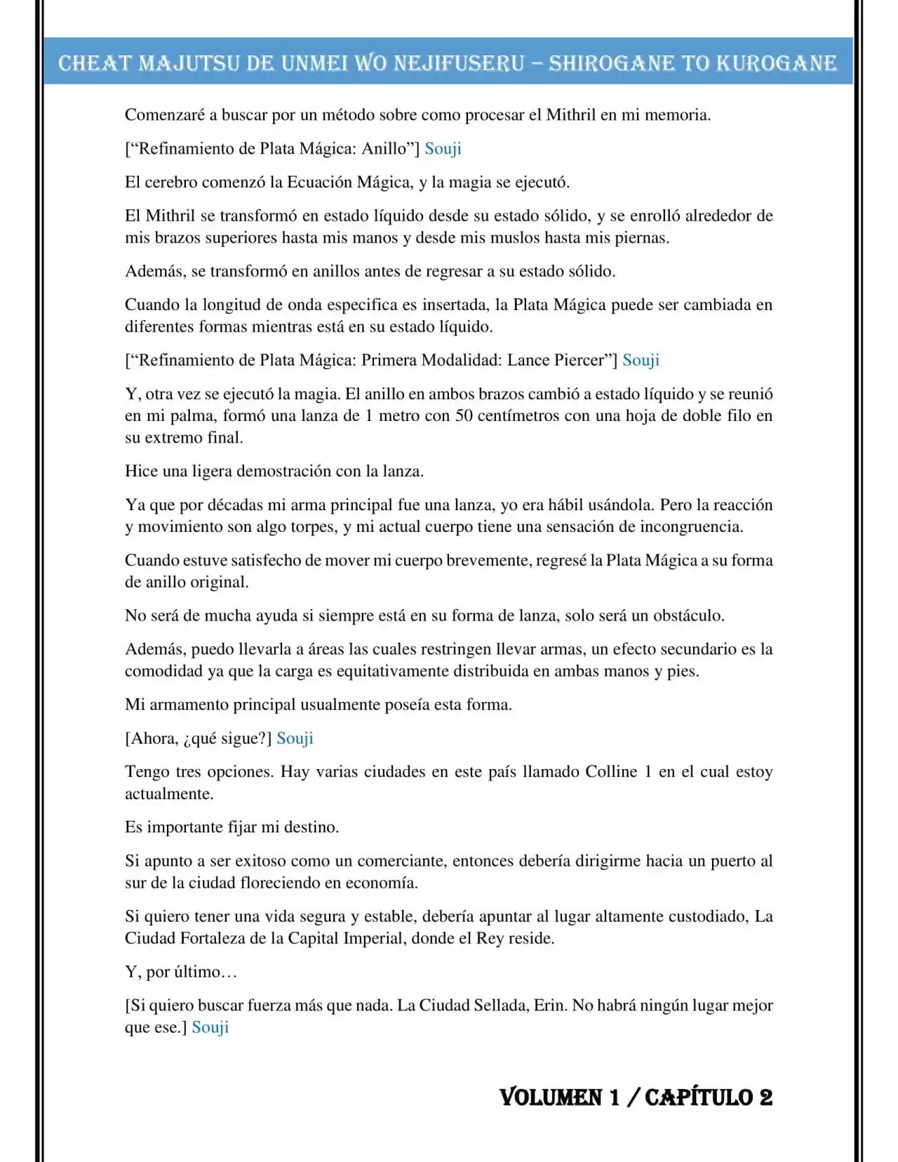 Cheat Majutsu De Unmei Wo Nejifuseru (Novela) - Capítulo 2 - Página 3 - LectorTMOo