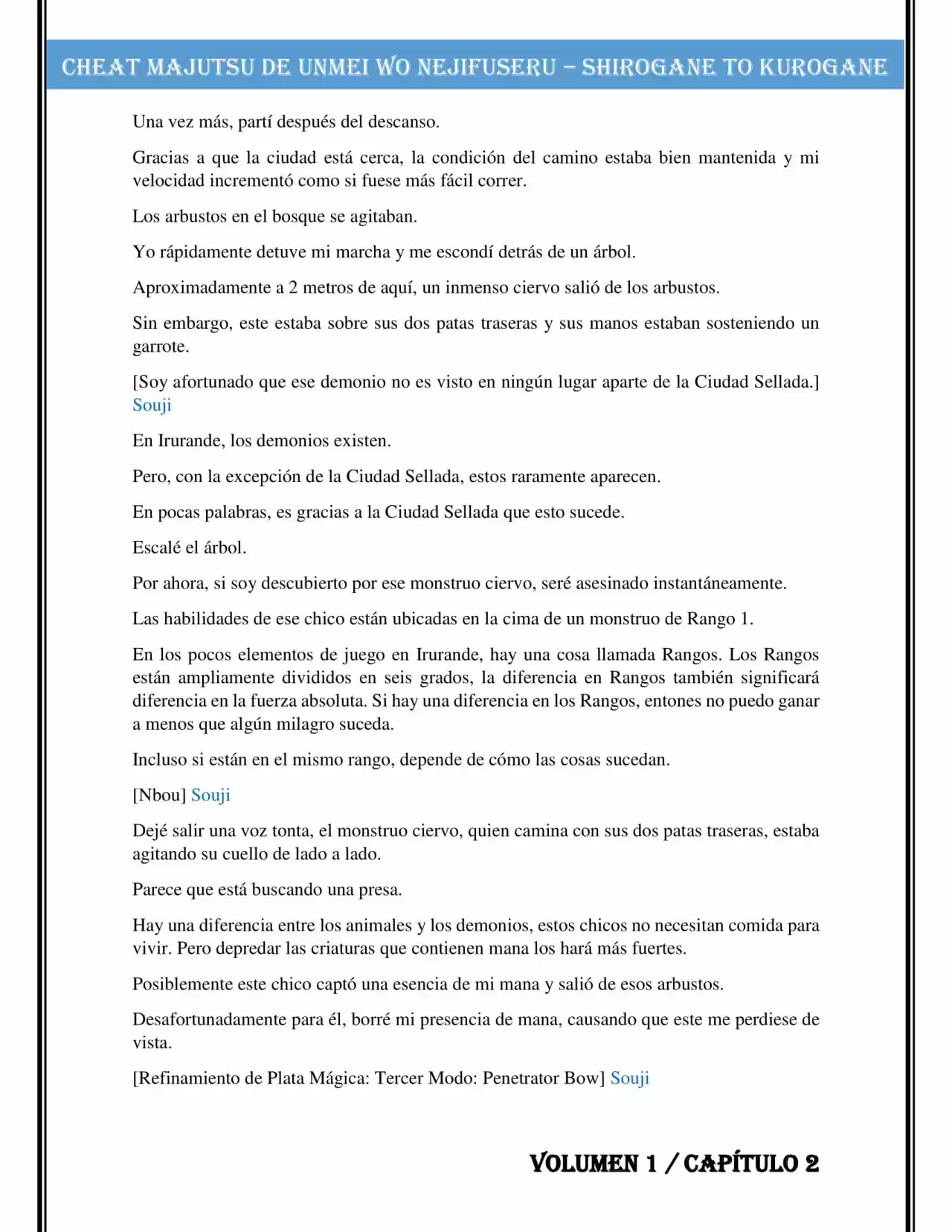 Cheat Majutsu De Unmei Wo Nejifuseru (Novela) - Capítulo 2 - Página 5 - LectorTMOo