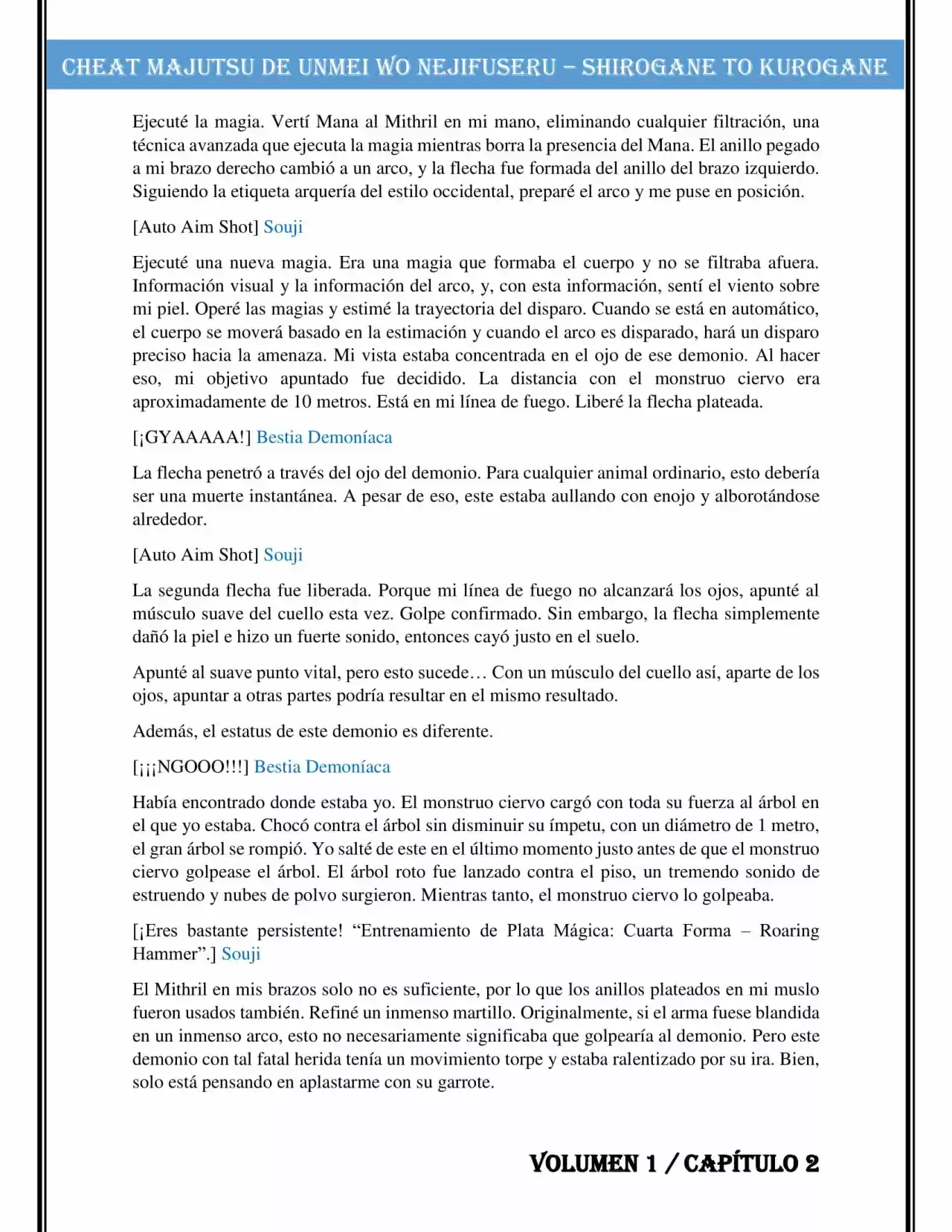 Cheat Majutsu De Unmei Wo Nejifuseru (Novela) - Capítulo 2 - Página 6 - LectorTMOo