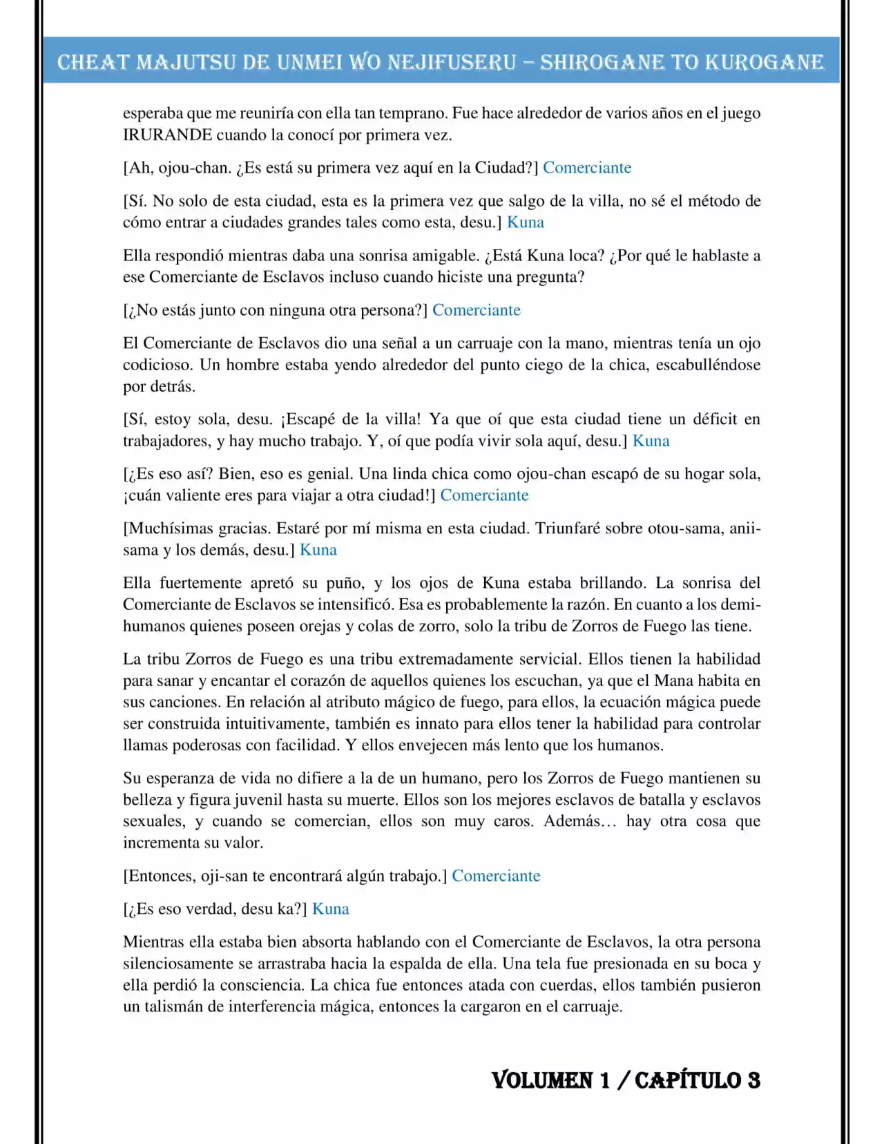 Cheat Majutsu De Unmei Wo Nejifuseru (Novela) - Capítulo 3 - Página 3 - LectorTMOo