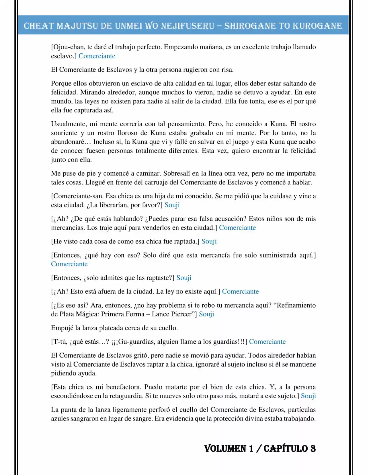 Cheat Majutsu De Unmei Wo Nejifuseru (Novela) - Capítulo 3 - Página 4 - LectorTMOo