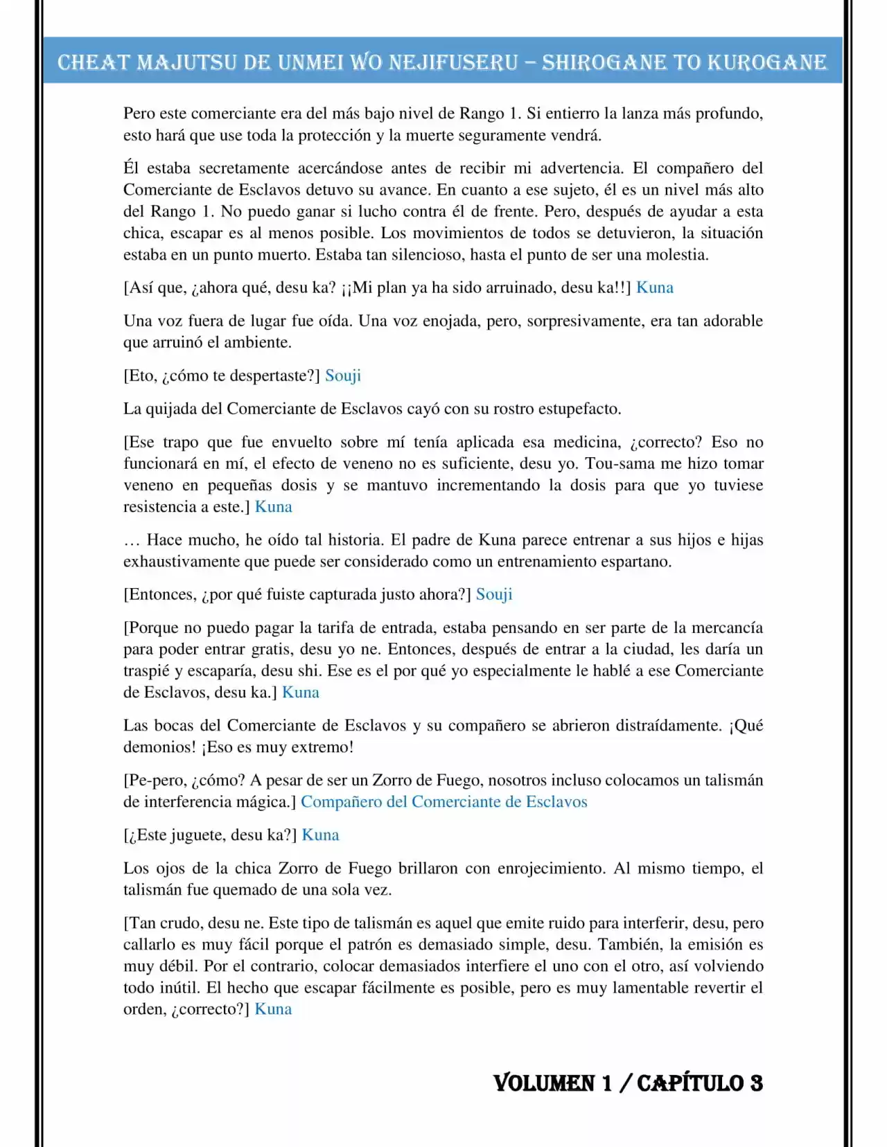 Cheat Majutsu De Unmei Wo Nejifuseru (Novela) - Capítulo 3 - Página 5 - LectorTMOo