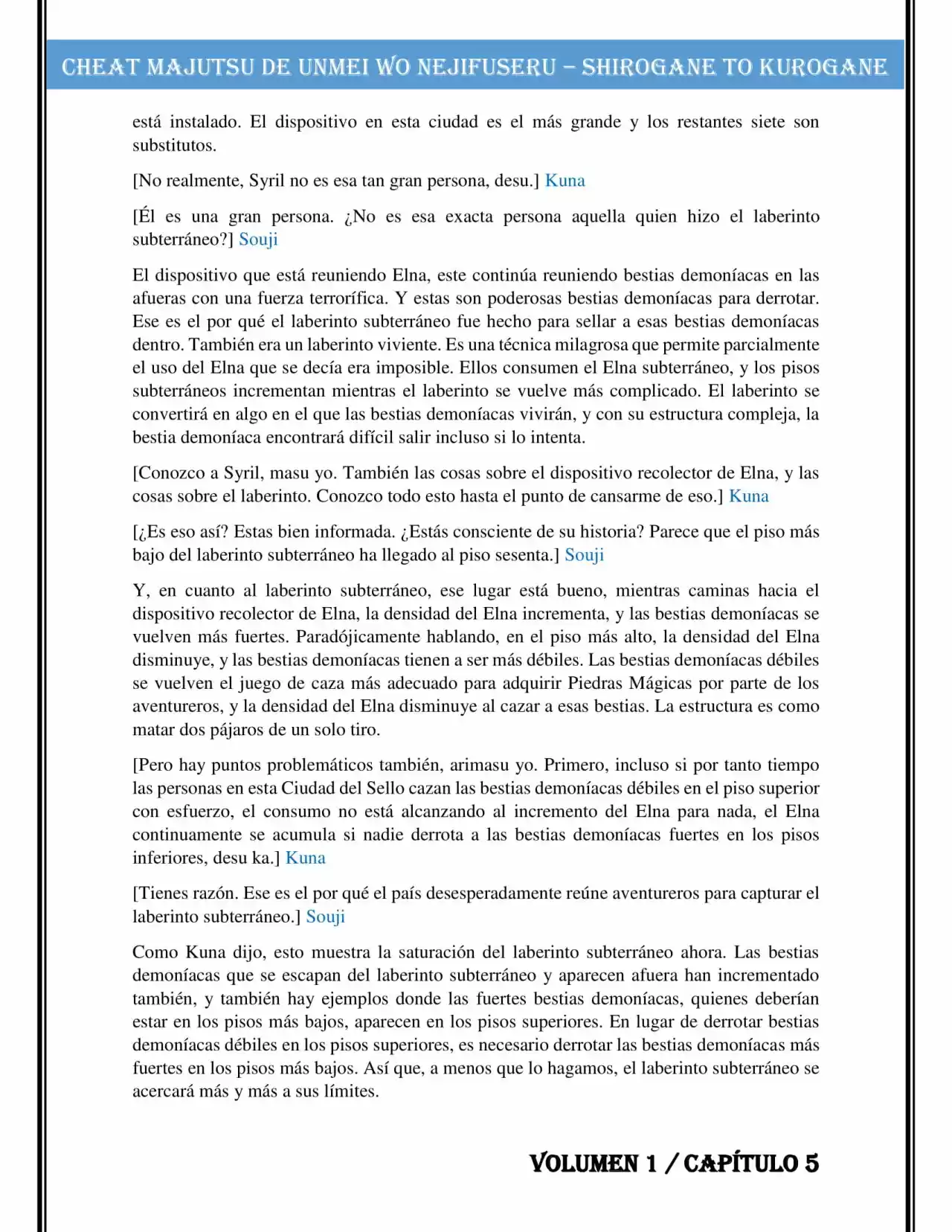 Cheat Majutsu De Unmei Wo Nejifuseru (Novela) - Capítulo 5 - Página 6 - LectorTMOo