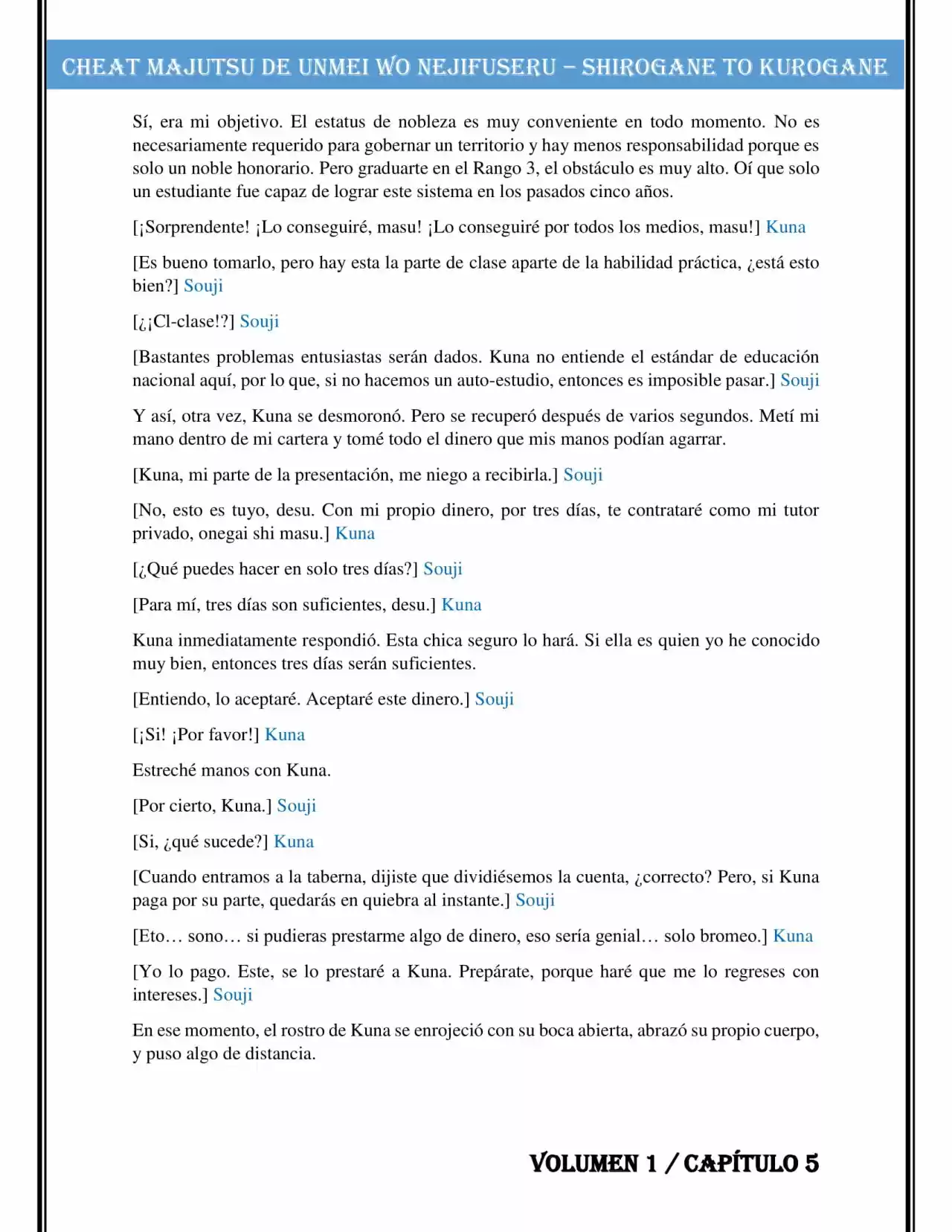 Cheat Majutsu De Unmei Wo Nejifuseru (Novela) - Capítulo 5 - Página 8 - LectorTMOo