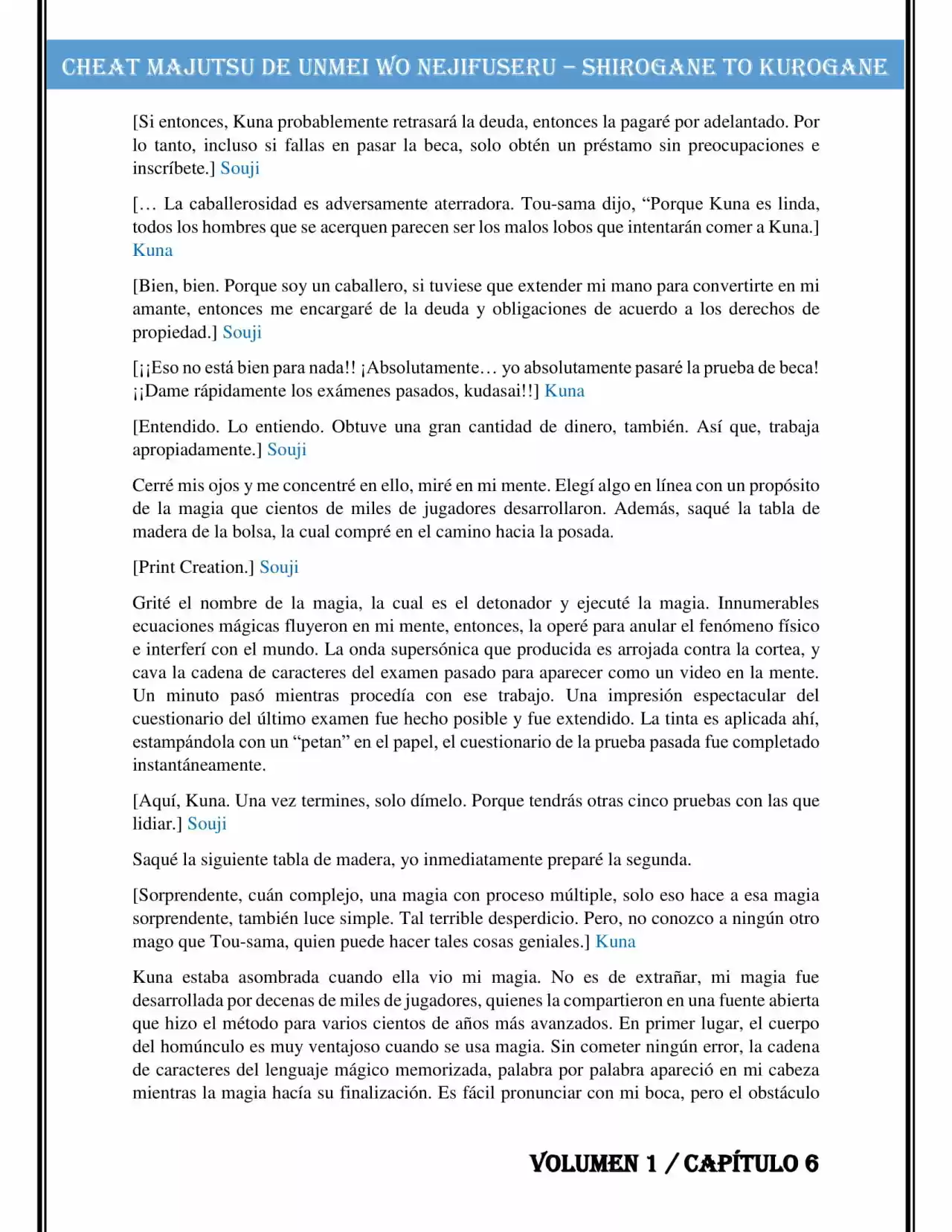 Cheat Majutsu De Unmei Wo Nejifuseru (Novela) - Capítulo 6 - Página 5 - LectorTMOo