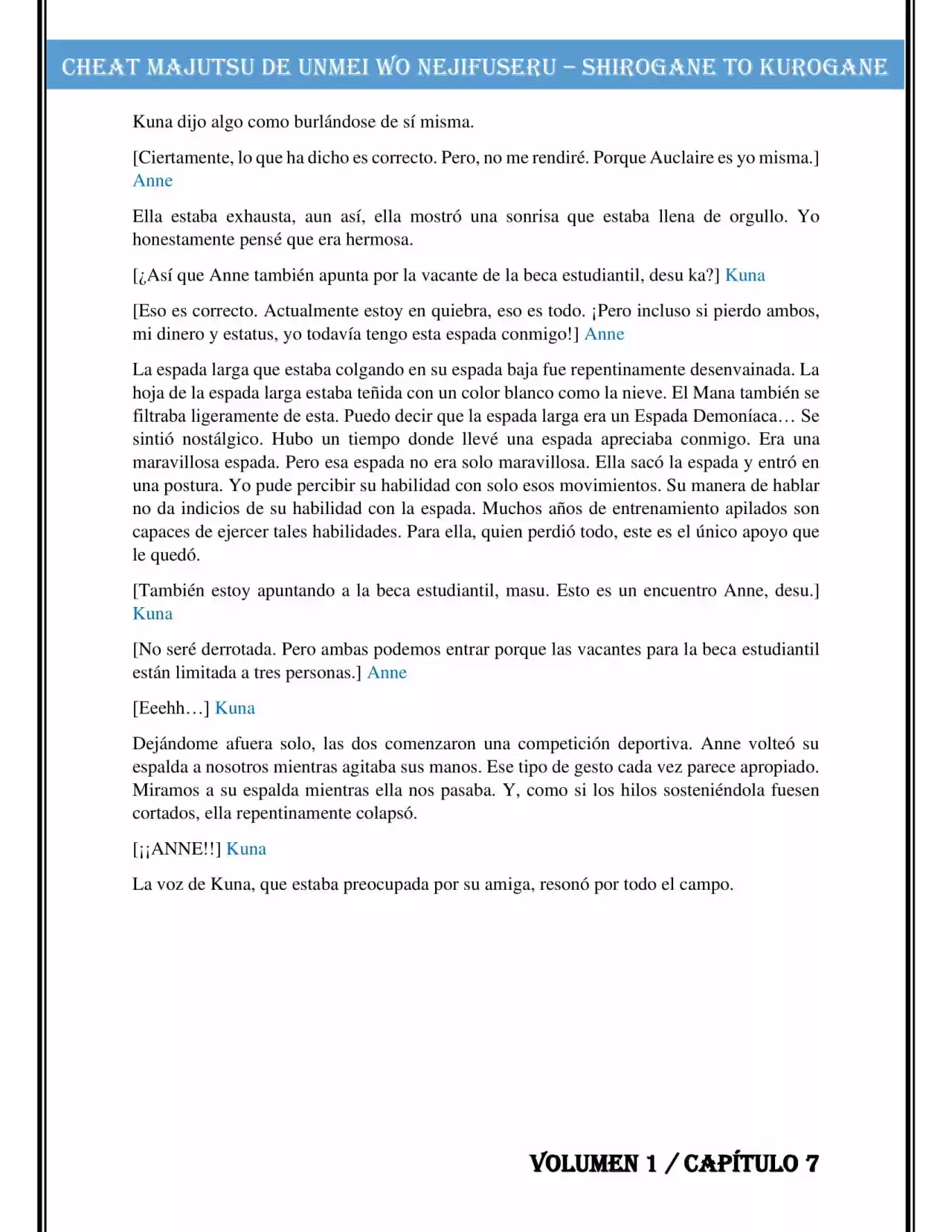 Cheat Majutsu De Unmei Wo Nejifuseru (Novela) - Capítulo 7 - Página 7 - LectorTMOo