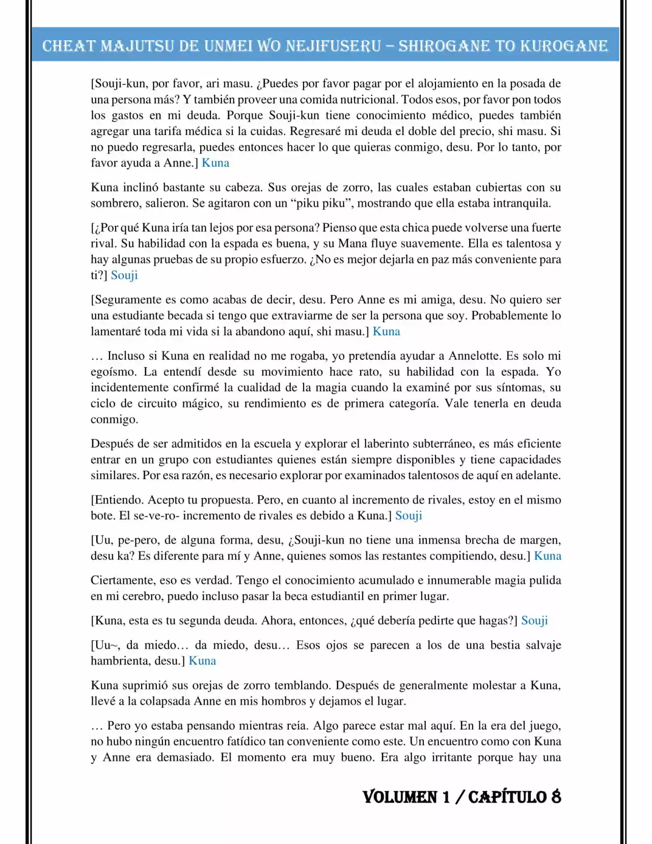 Cheat Majutsu De Unmei Wo Nejifuseru (Novela) - Capítulo 8 - Página 3 - LectorTMOo