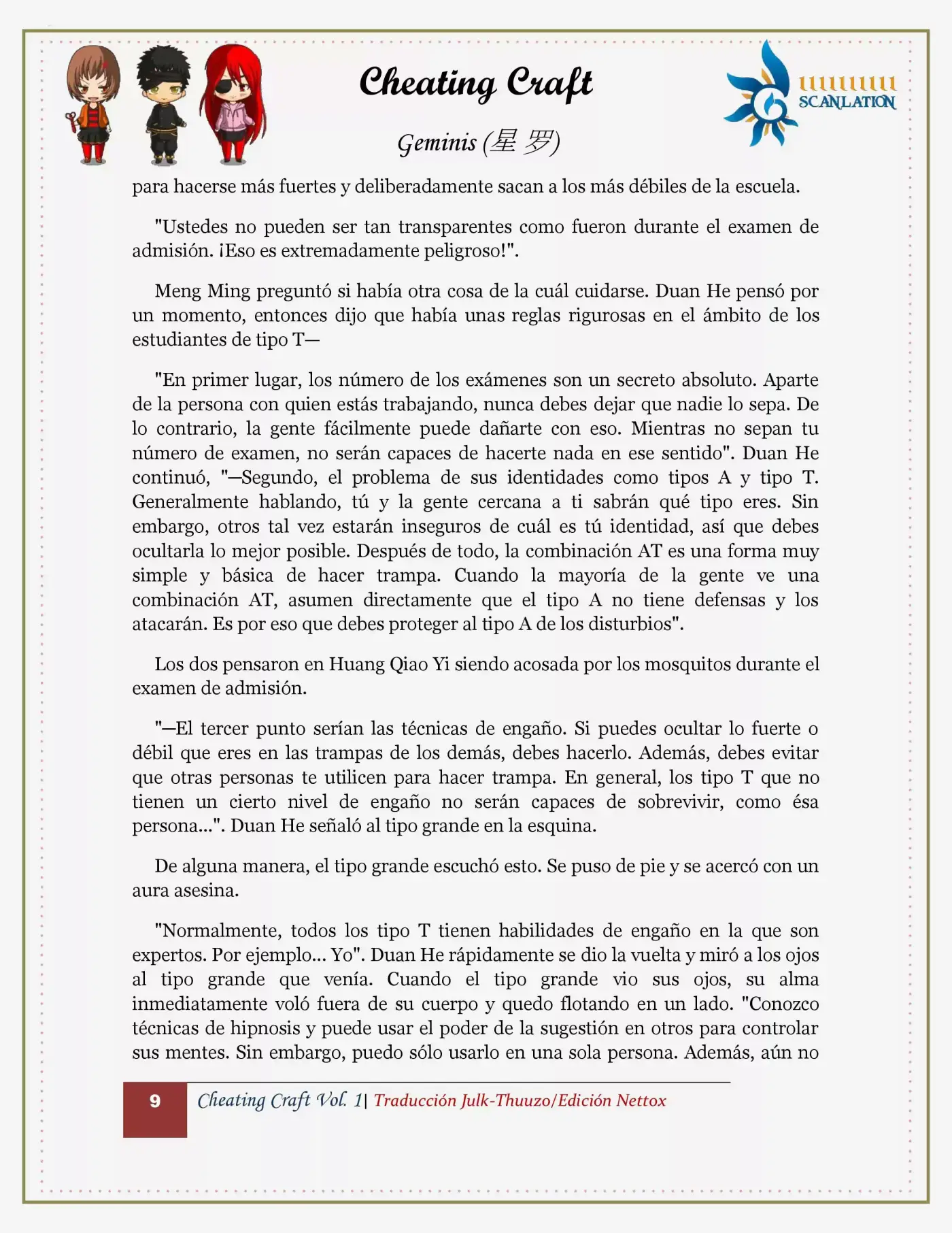 Cheating Craft (Novela) - Capítulo 10 - Página 9 - LectorTMOo