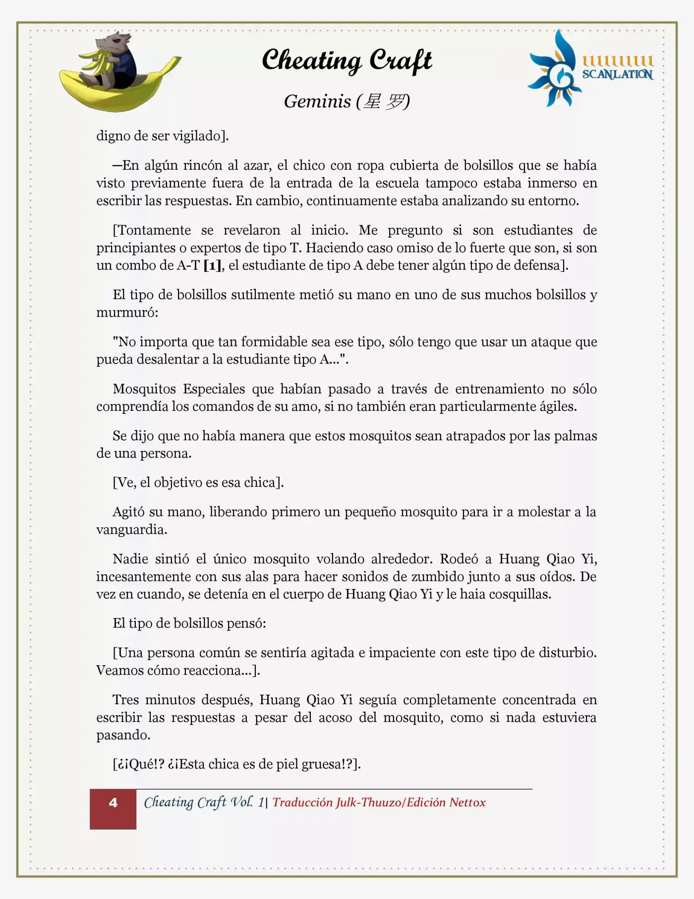 Cheating Craft (Novela) - Capítulo 8 - Página 4 - LectorTMOo