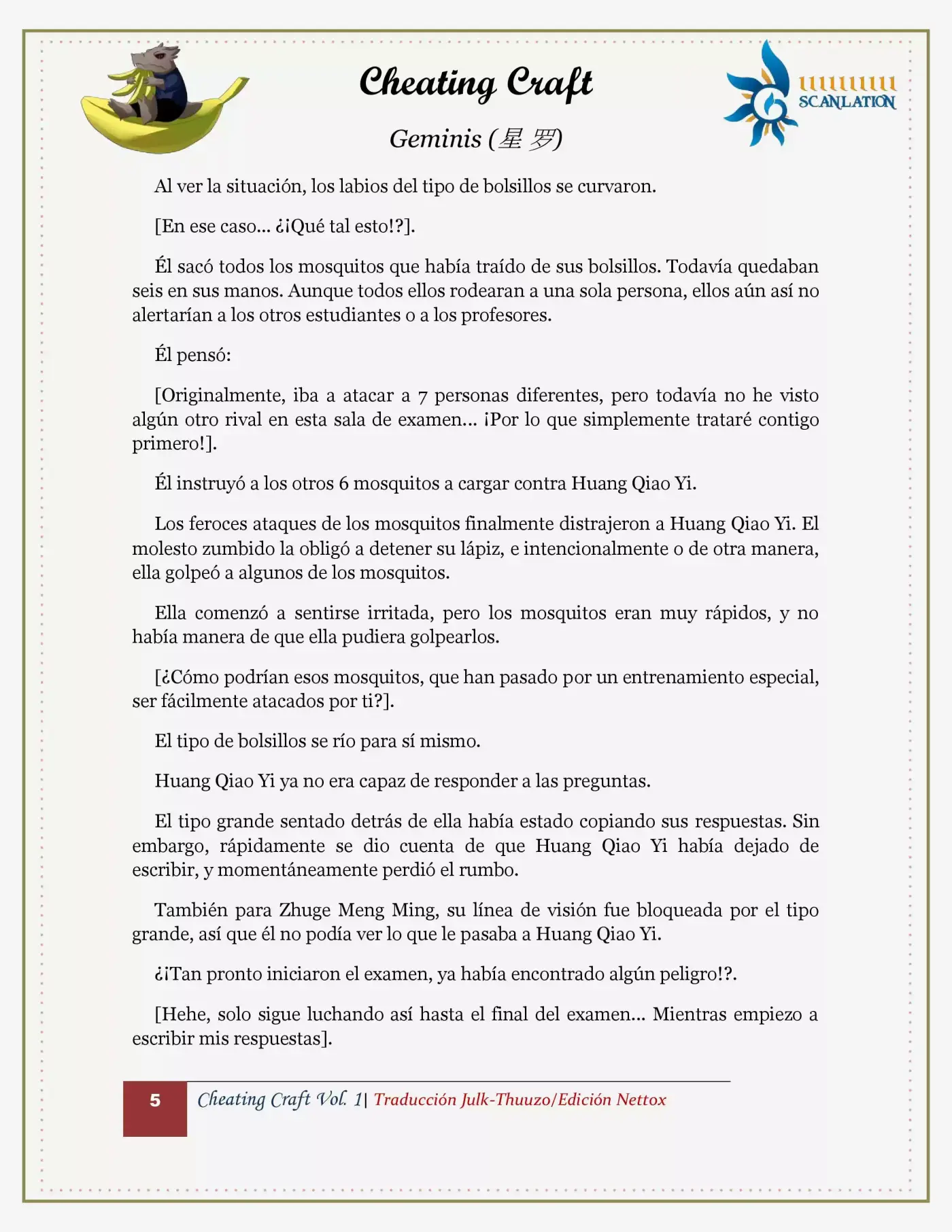 Cheating Craft (Novela) - Capítulo 8 - Página 5 - LectorTMOo