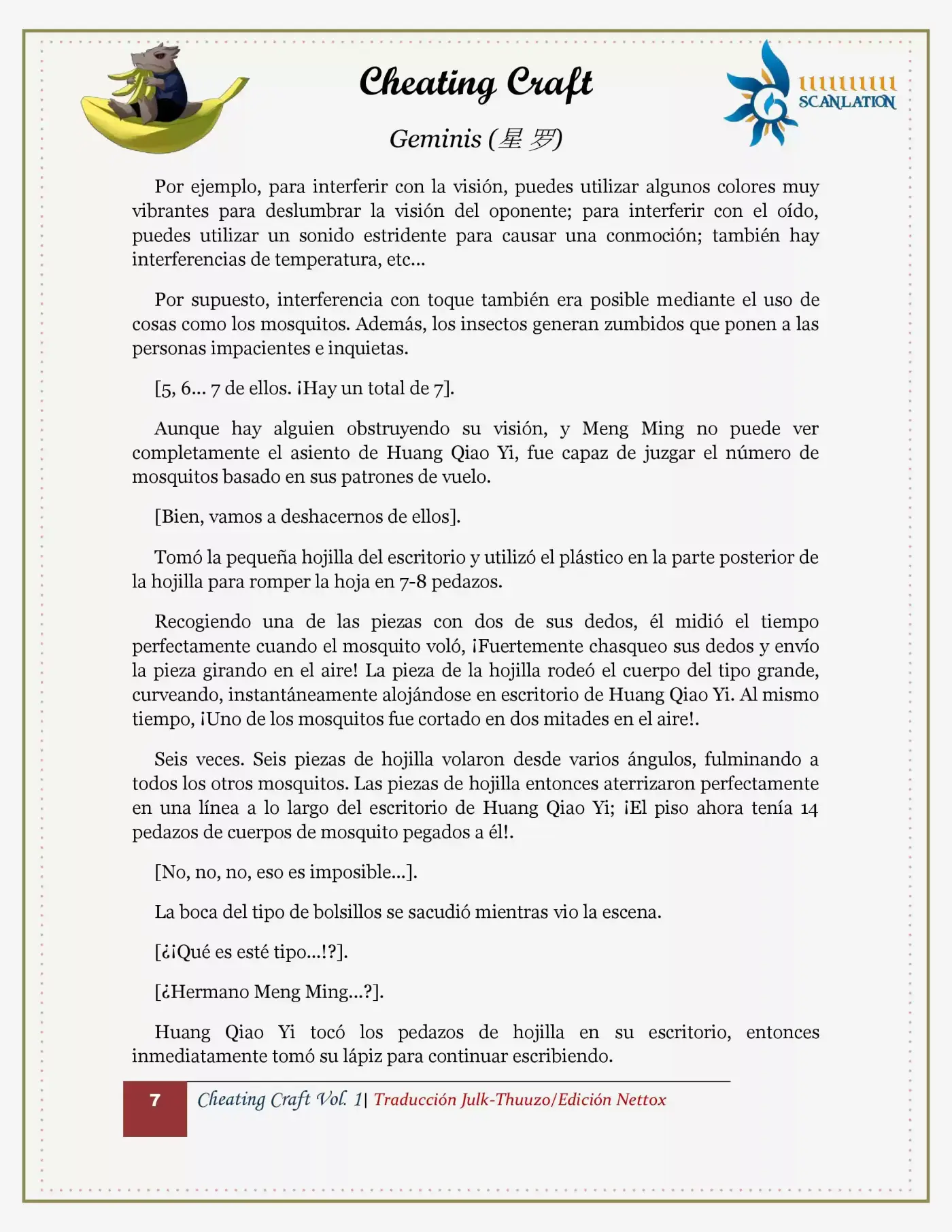 Cheating Craft (Novela) - Capítulo 8 - Página 7 - LectorTMOo
