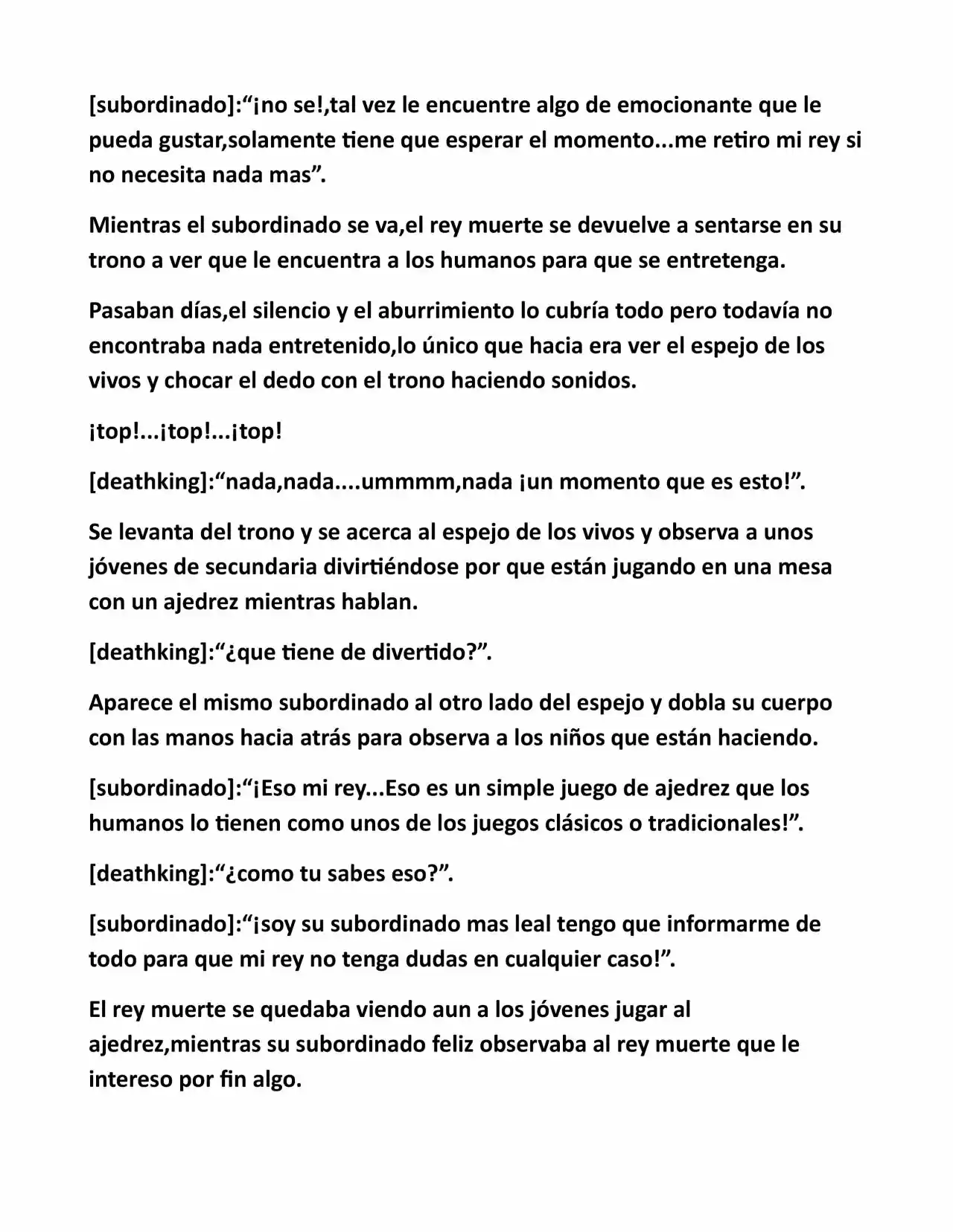 CHEES OF DEATH (Novela) - Capítulo 1 - Página 3 - LectorTMOo
