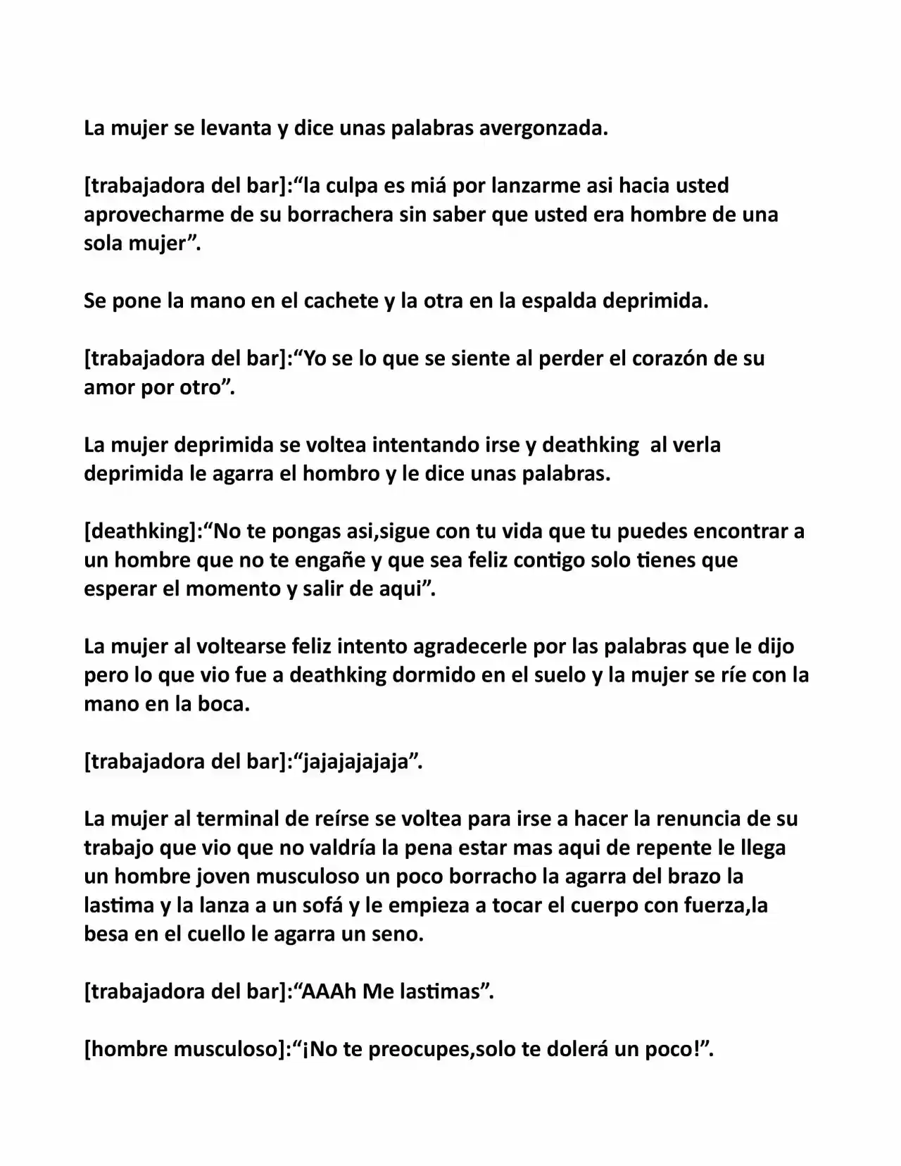 CHEES OF DEATH (Novela) - Capítulo 3 - Página 5 - LectorTMOo