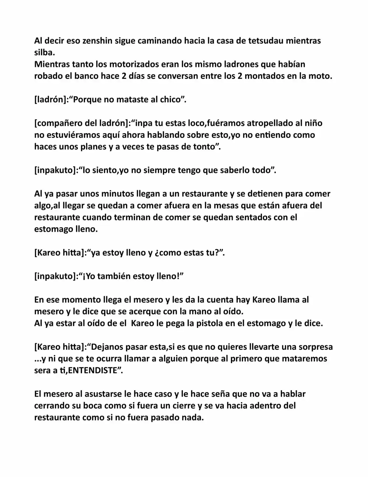 CHEES OF DEATH (Novela) - Capítulo 6 - Página 6 - LectorTMOo