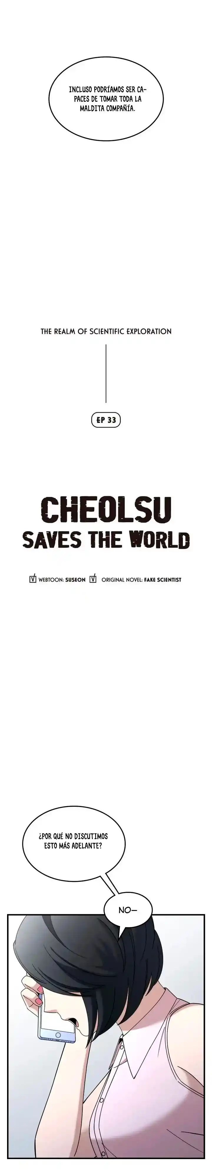 Cheolsu, Salva El Mundo - Capítulo 33 - Página 1 - LectorTMOo
