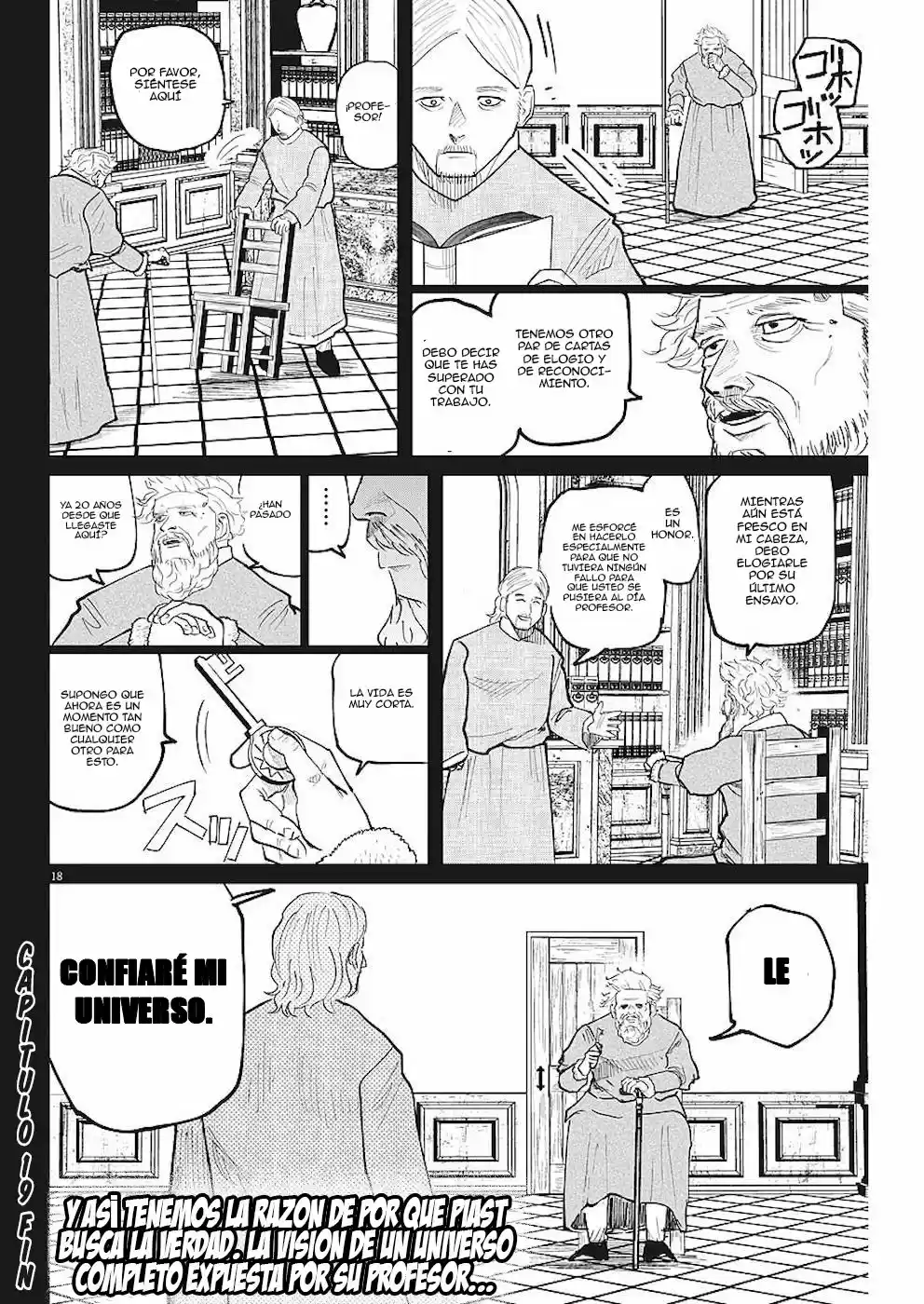 Chi - Chikyuu No Undou Ni Tsuite - Capítulo 18 - Página 19 - LectorTMOo