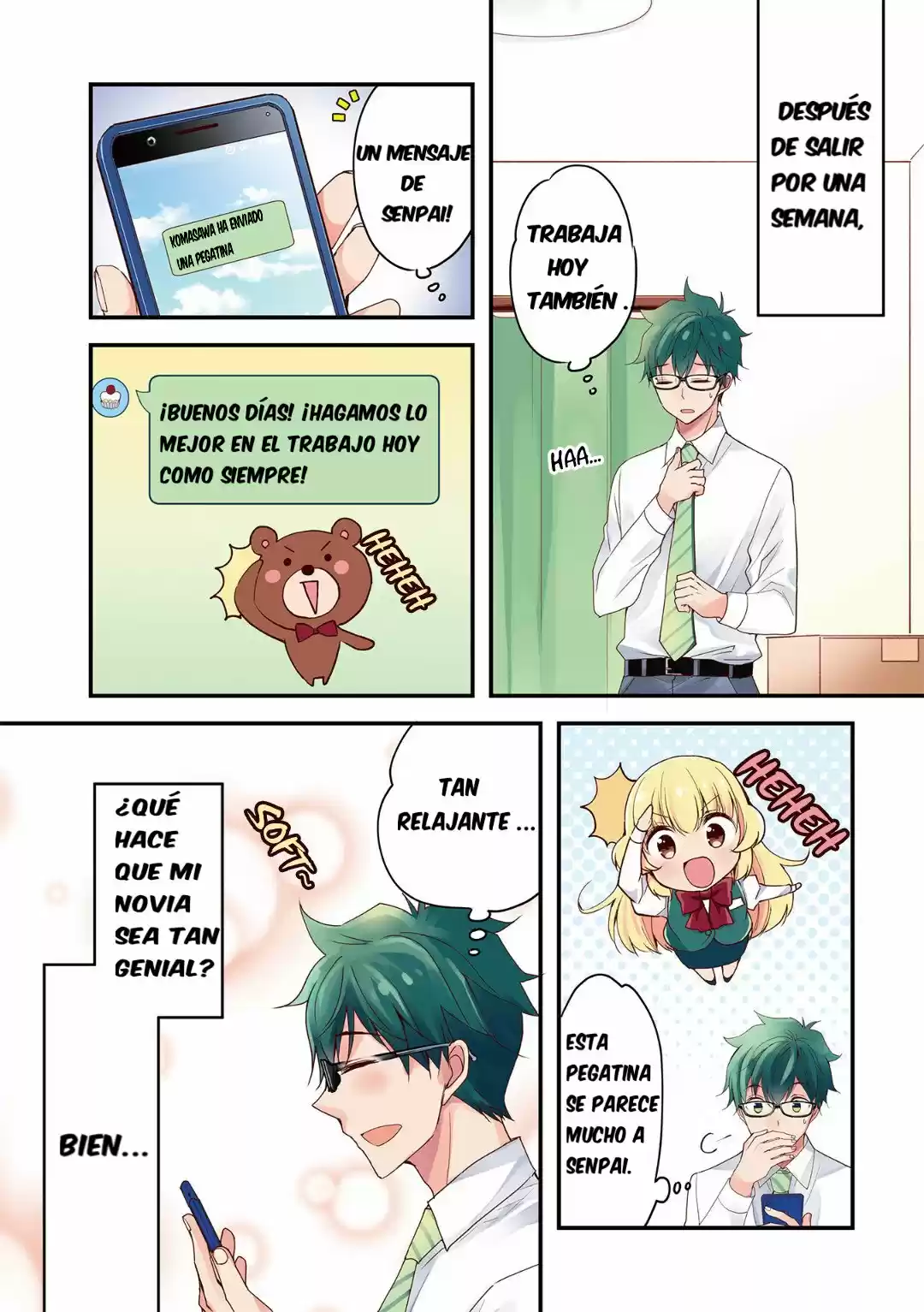 Chicchai Kanojo Senpai To Dōseishimasu - Capítulo 1 - Página 3 - LectorTMOo