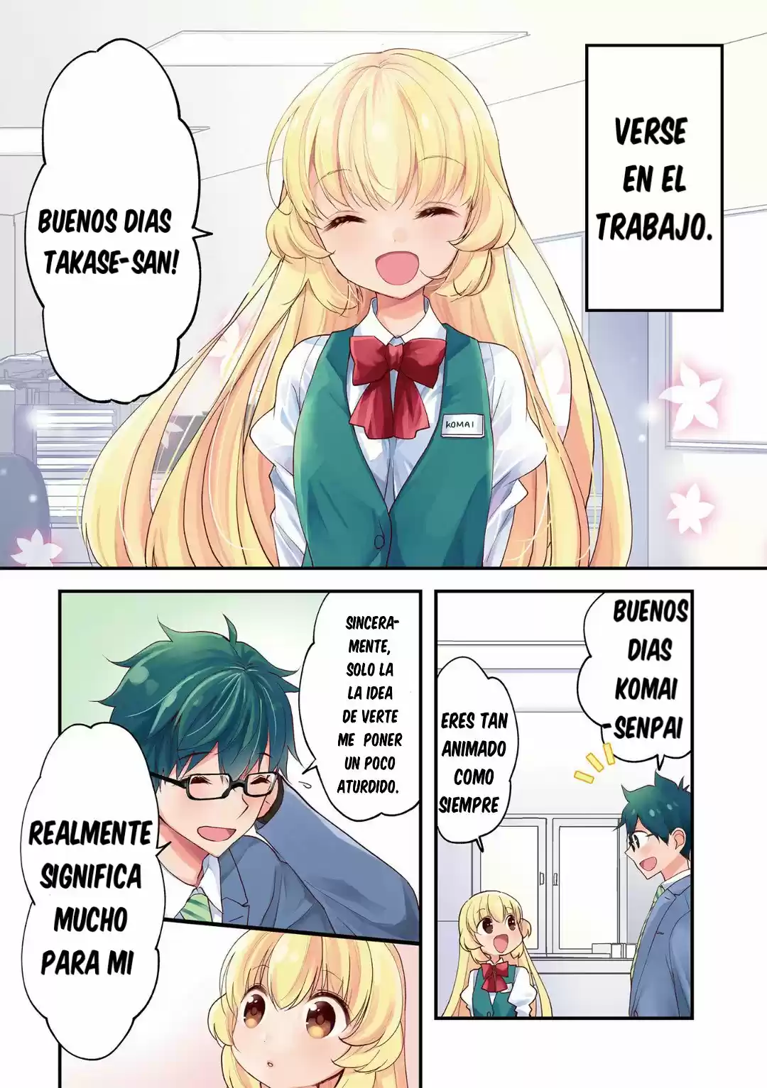 Chicchai Kanojo Senpai To Dōseishimasu - Capítulo 1 - Página 4 - LectorTMOo