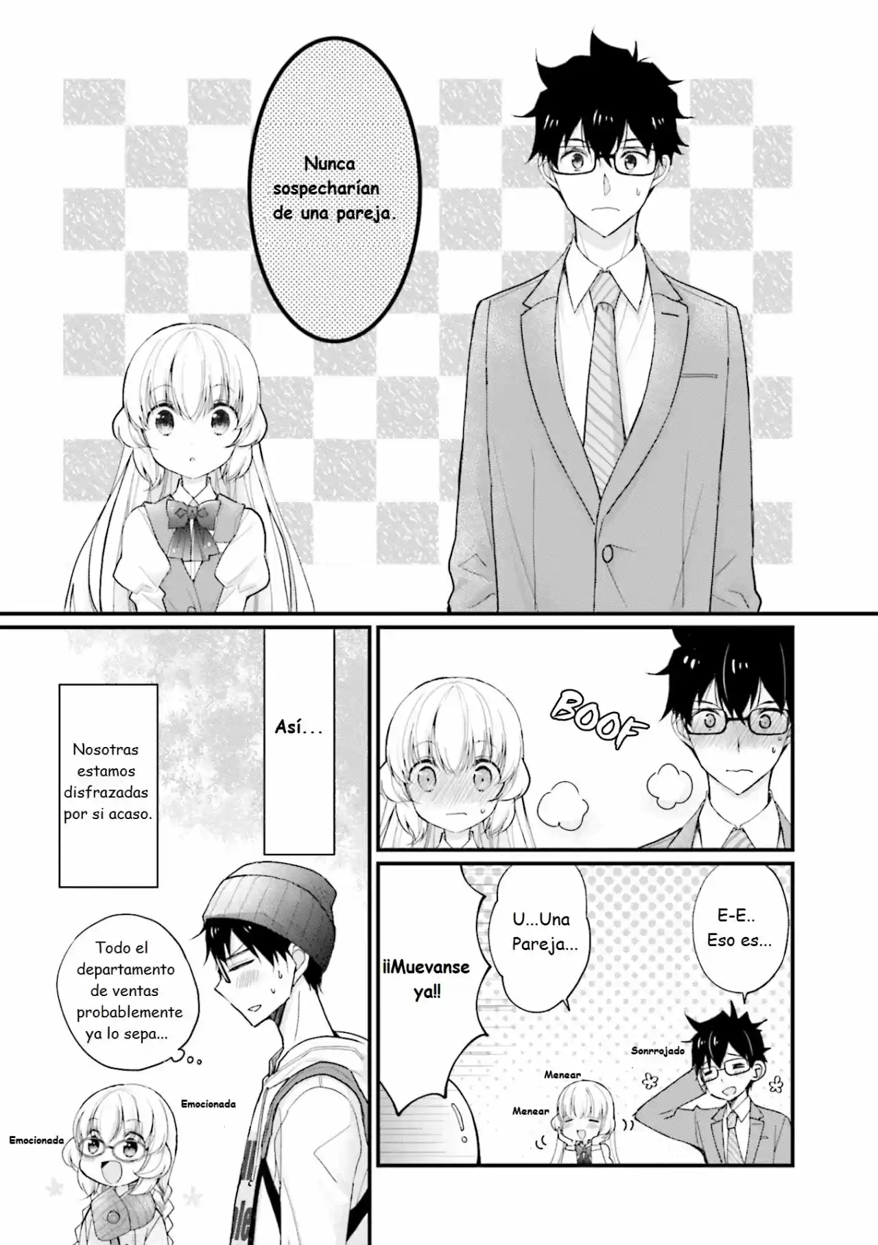 Chicchai Kanojo Senpai To Dōseishimasu - Capítulo 4 - Página 3 - LectorTMOo