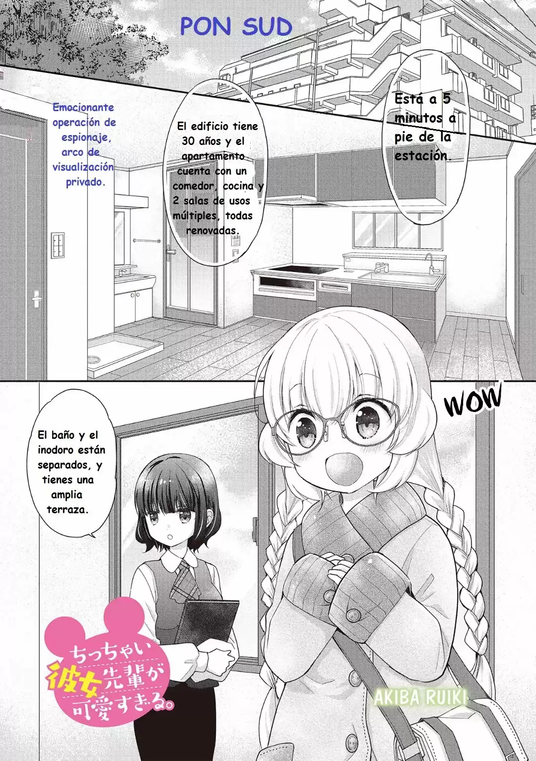 Chicchai Kanojo Senpai To Dōseishimasu - Capítulo 5 - Página 1 - LectorTMOo