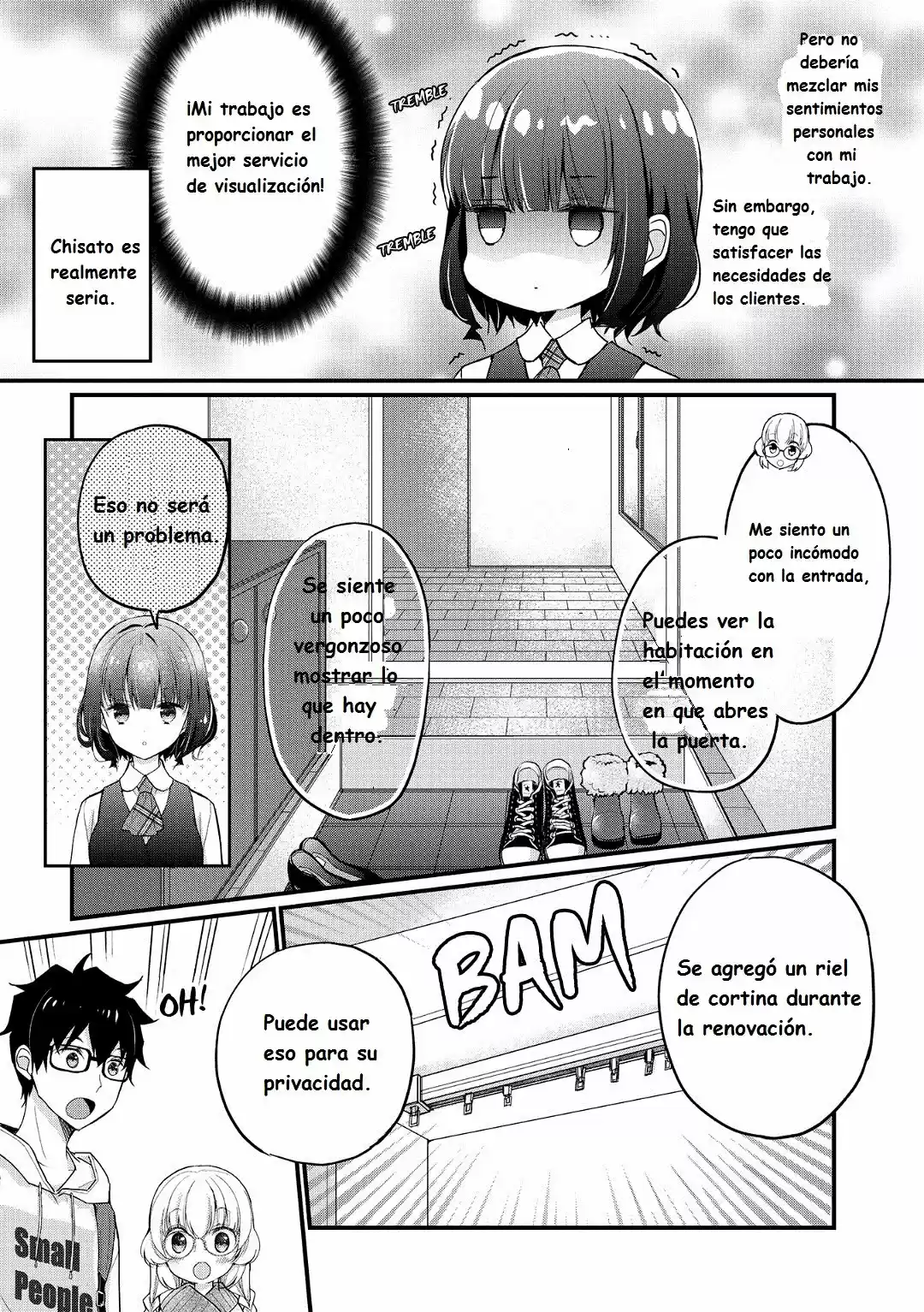 Chicchai Kanojo Senpai To Dōseishimasu - Capítulo 5 - Página 3 - LectorTMOo