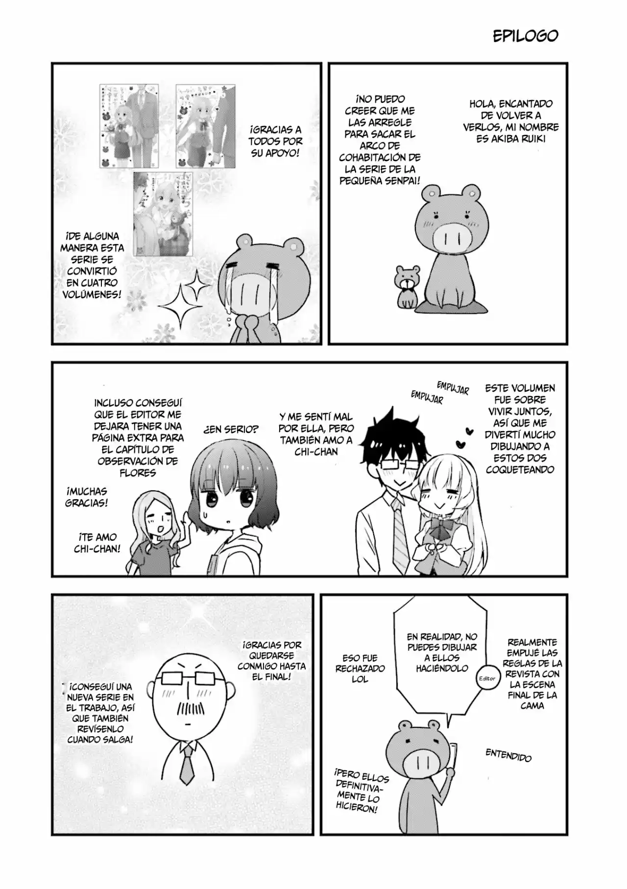 Chicchai Kanojo Senpai To Dōseishimasu - Capítulo 10.50 - Página 11 - LectorTMOo