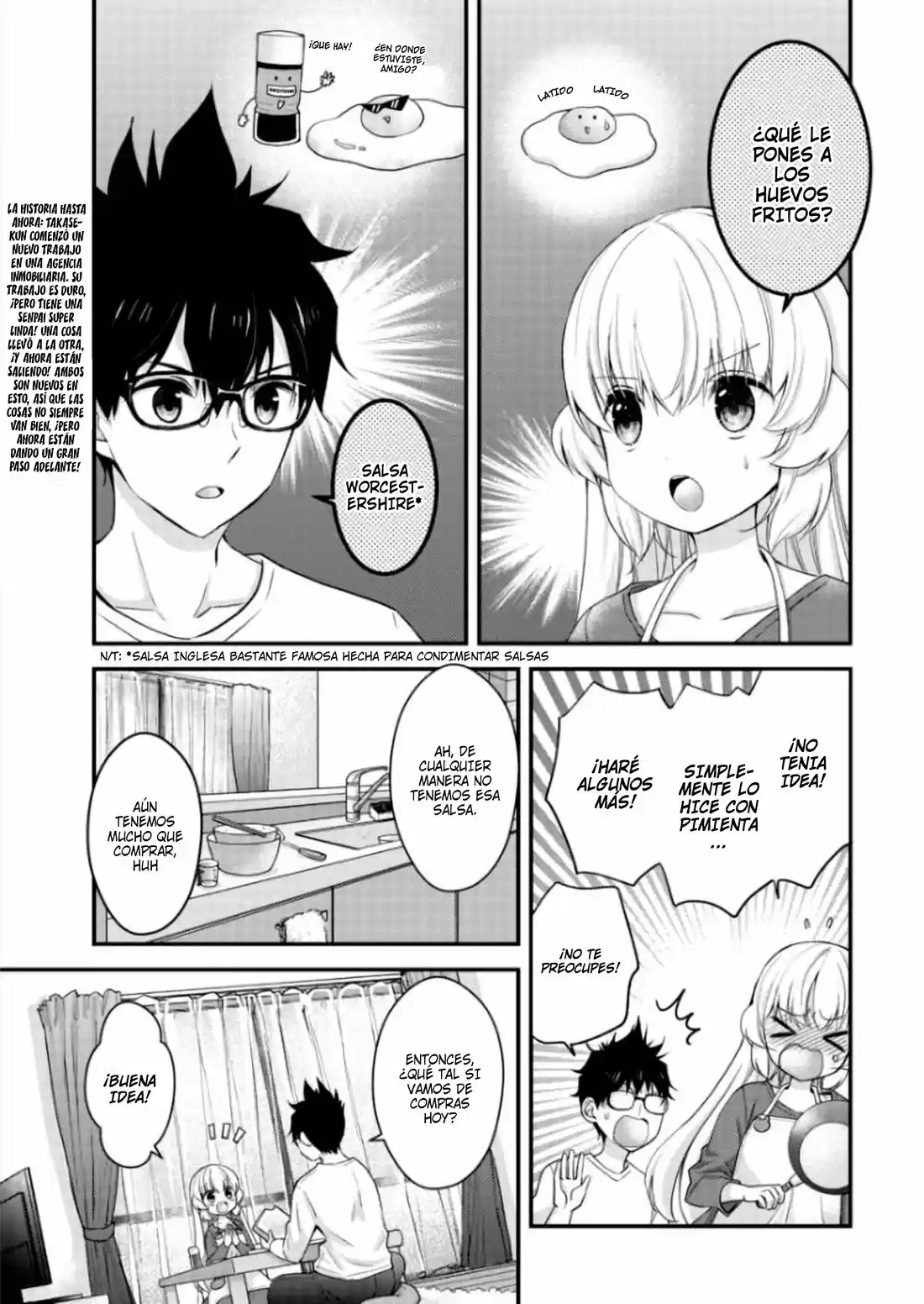 Chicchai Kanojo Senpai To Dōseishimasu - Capítulo 2 - Página 4 - LectorTMOo