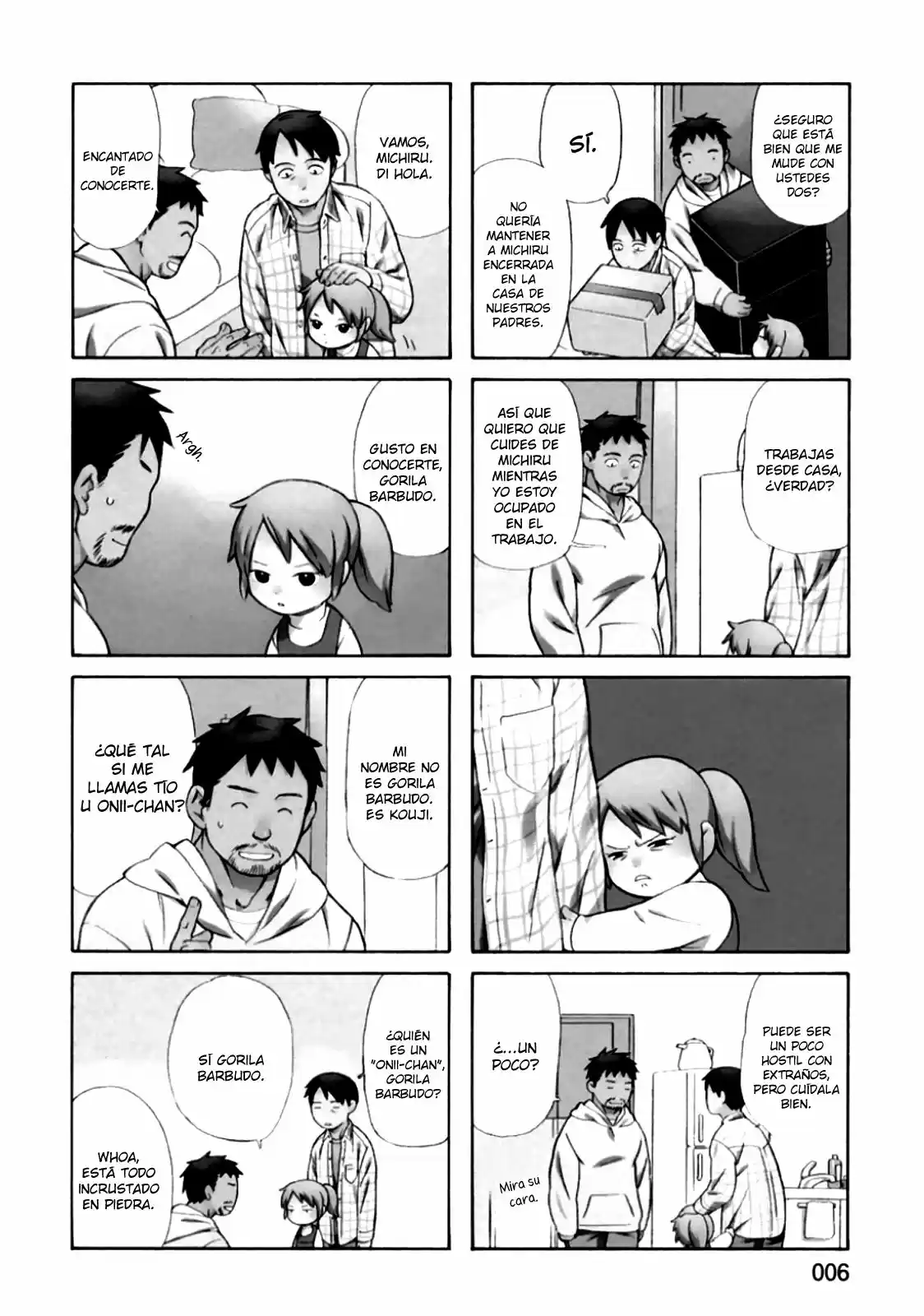 Chichi To Hige-Gorilla To Watashi - Capítulo 1 - Página 6 - LectorTMOo