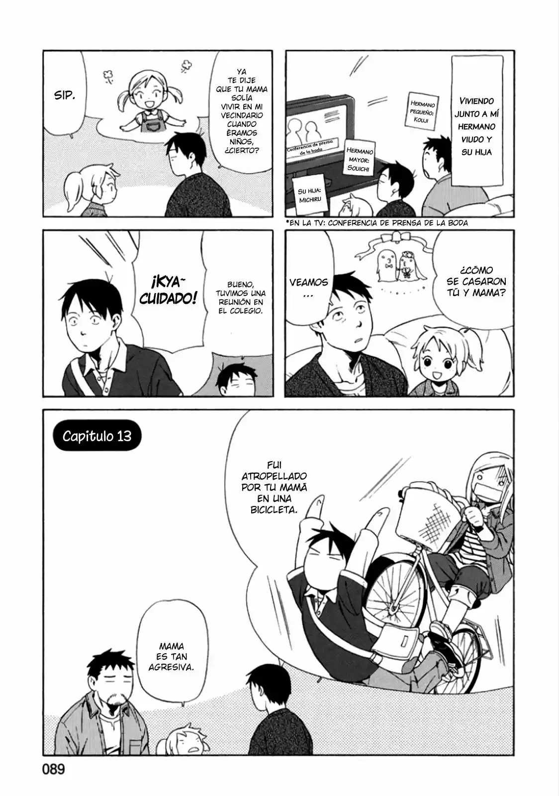 Chichi To Hige-Gorilla To Watashi capítulo 13 página 2