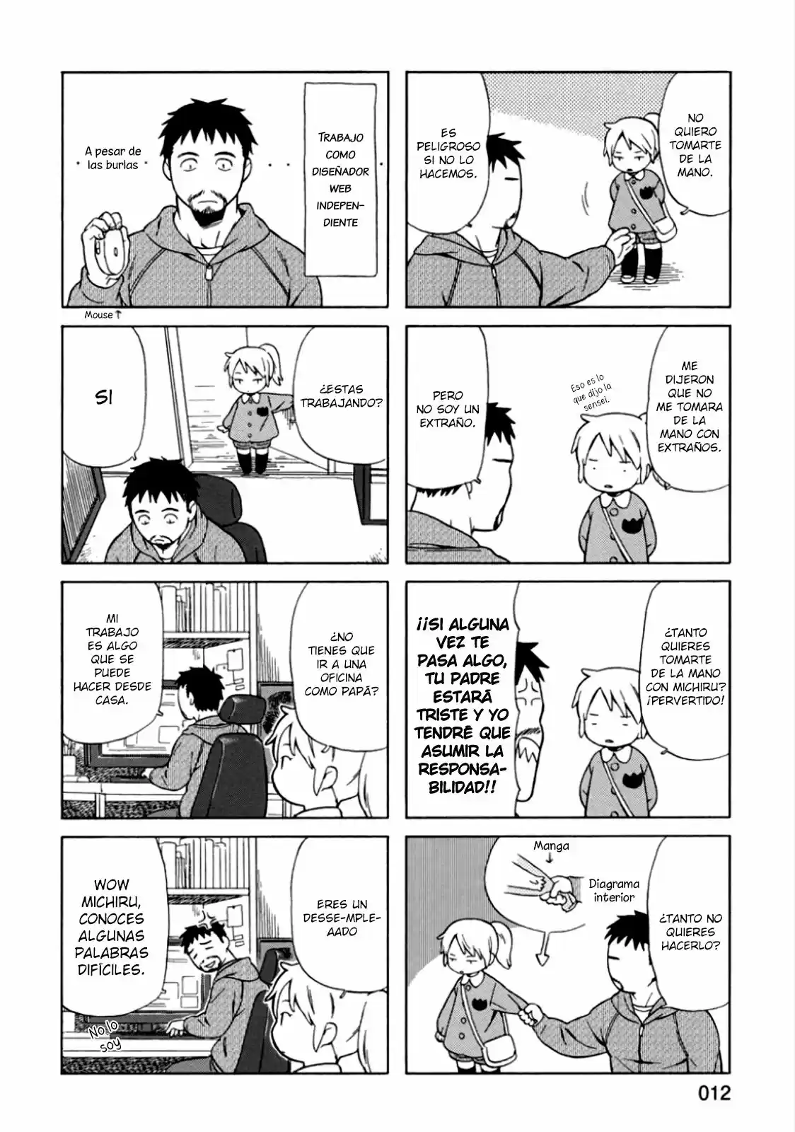 Chichi To Hige-Gorilla To Watashi capítulo 2 página 3