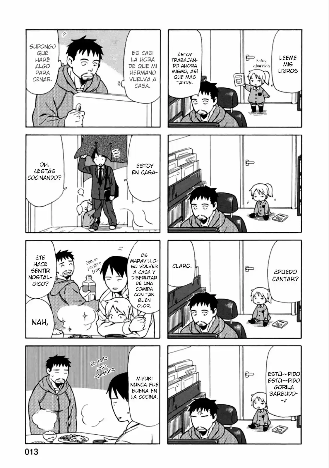 Chichi To Hige-Gorilla To Watashi capítulo 2 página 4