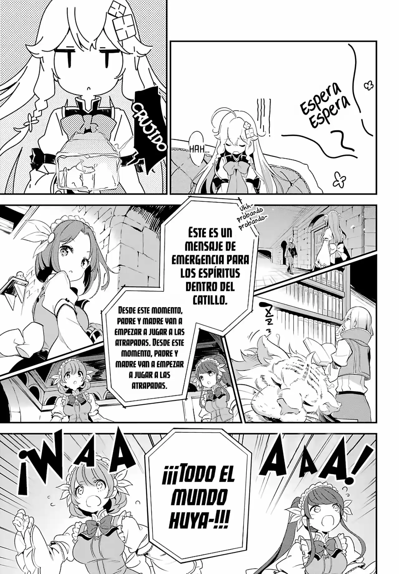 Chichi Wa Eiyū, Haha Wa Seirei, Musume No Watashi Wa Tensei-sha - Capítulo 11 - Página 28 - LectorTMOo