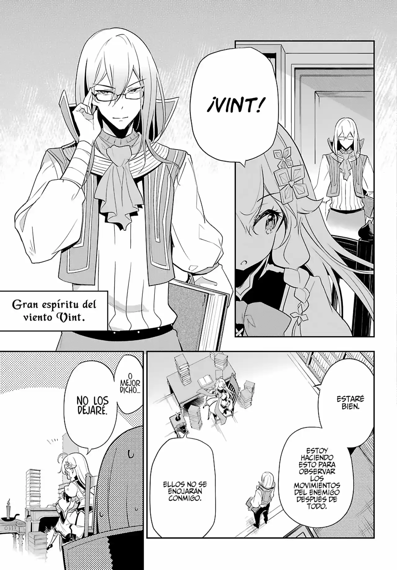 Chichi Wa Eiyū, Haha Wa Seirei, Musume No Watashi Wa Tensei-sha - Capítulo 14 - Página 4 - LectorTMOo