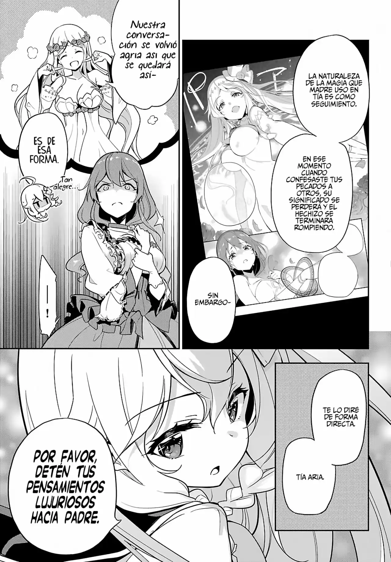 Chichi Wa Eiyū, Haha Wa Seirei, Musume No Watashi Wa Tensei-sha - Capítulo 15 - Página 4 - LectorTMOo