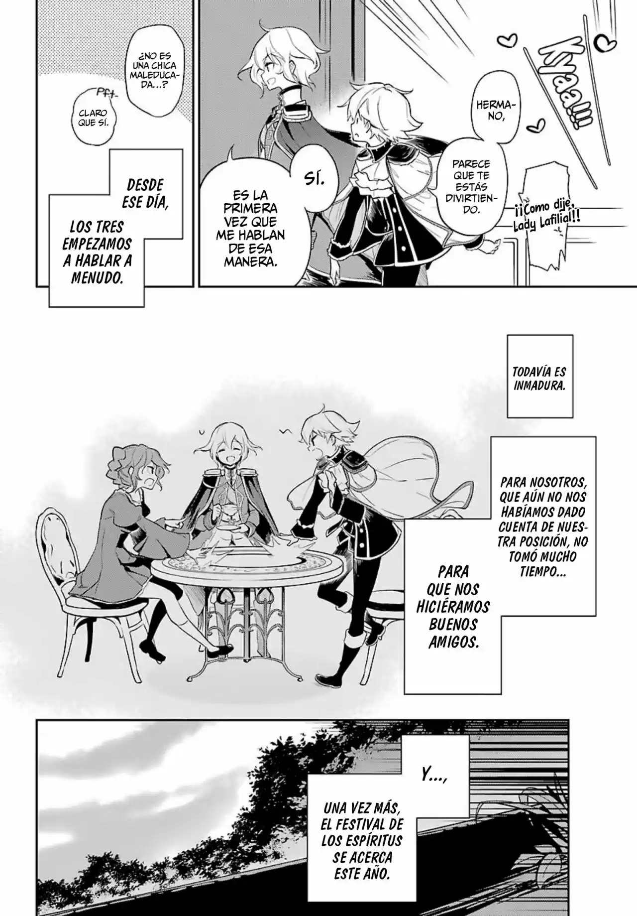 Chichi Wa Eiyū, Haha Wa Seirei, Musume No Watashi Wa Tensei-sha - Capítulo 19 - Página 18 - LectorTMOo