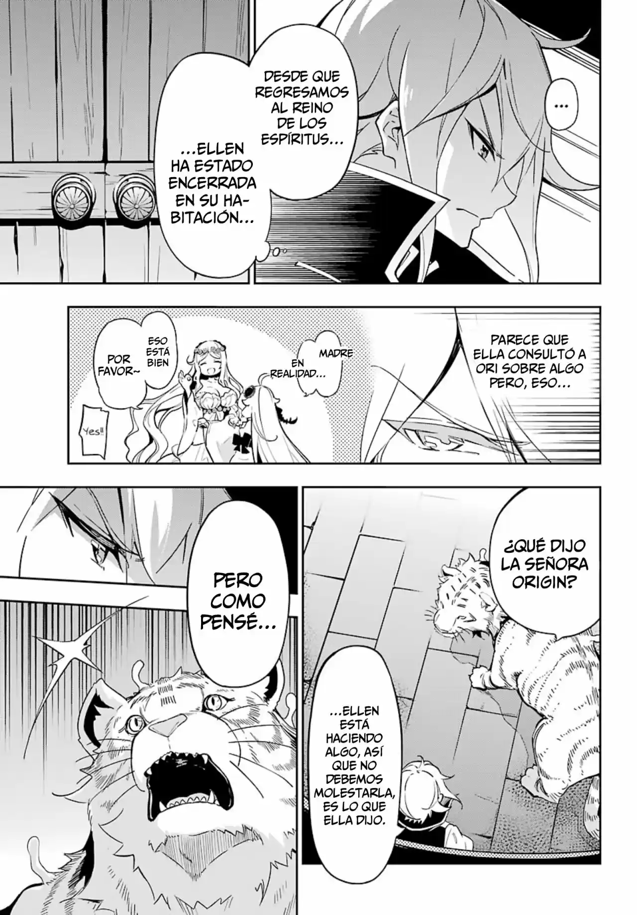 Chichi Wa Eiyū, Haha Wa Seirei, Musume No Watashi Wa Tensei-sha - Capítulo 22 - Página 4 - LectorTMOo
