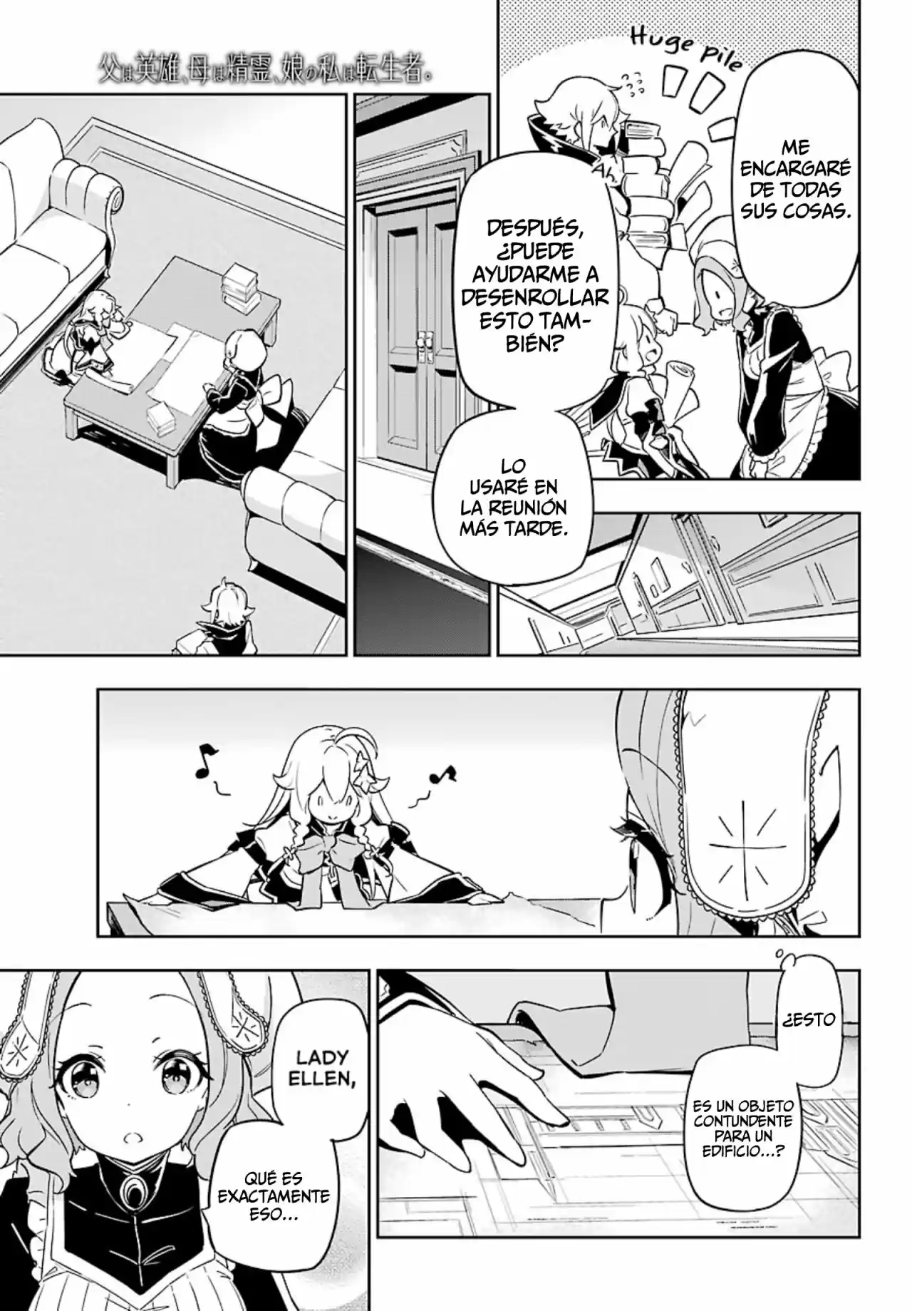 Chichi Wa Eiyū, Haha Wa Seirei, Musume No Watashi Wa Tensei-sha - Capítulo 23 - Página 10 - LectorTMOo