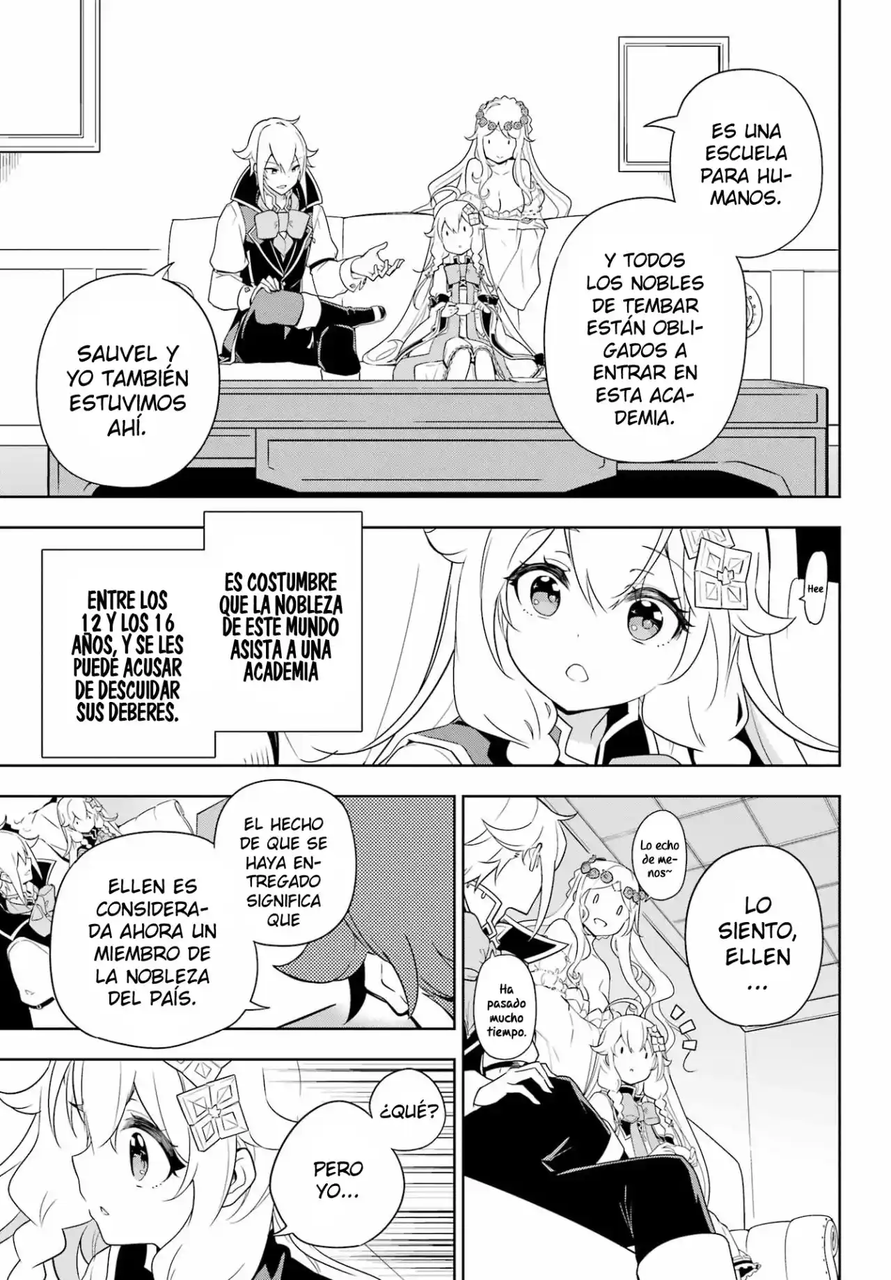 Chichi Wa Eiyū, Haha Wa Seirei, Musume No Watashi Wa Tensei-sha - Capítulo 40 - Página 6 - LectorTMOo