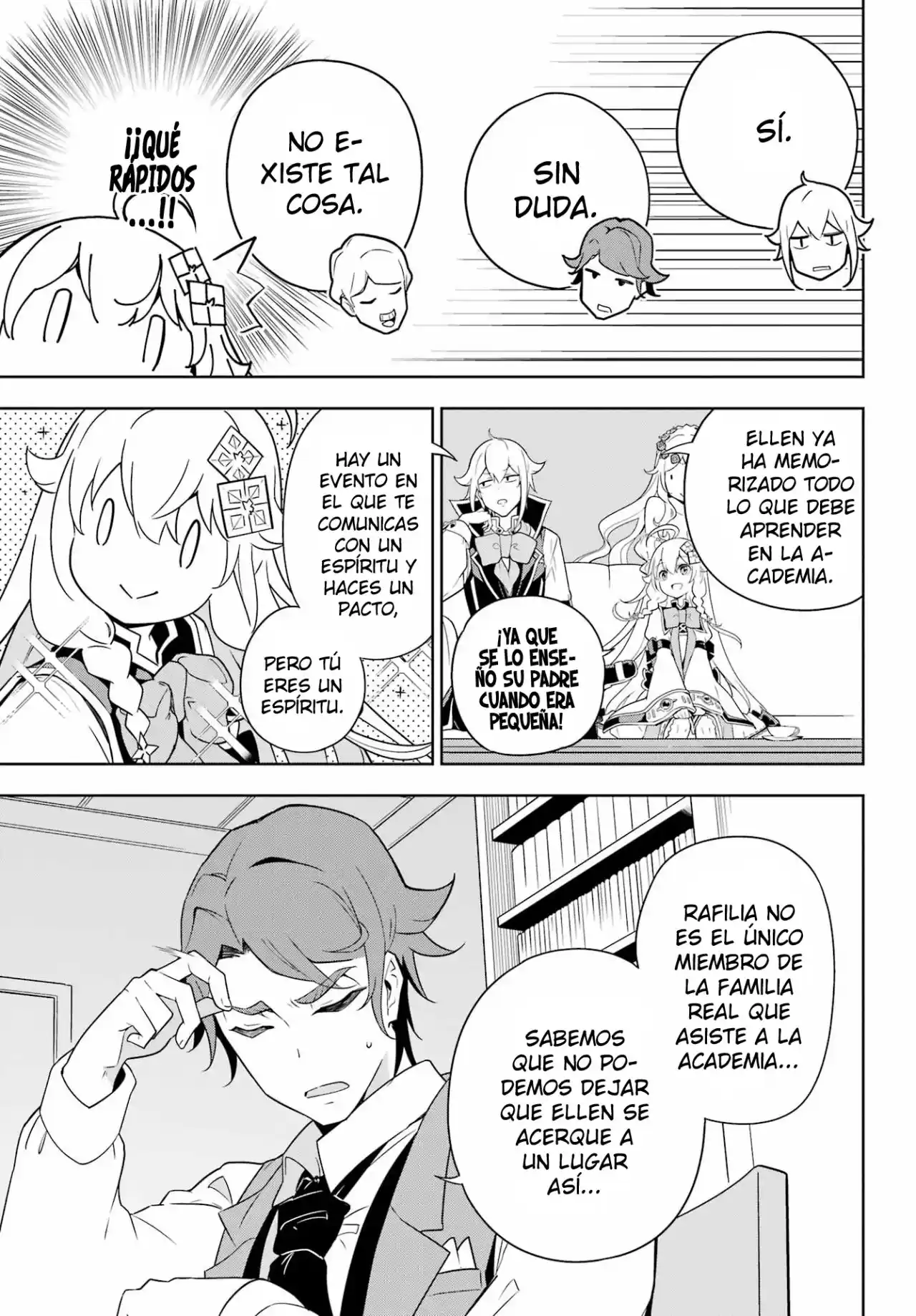Chichi Wa Eiyū, Haha Wa Seirei, Musume No Watashi Wa Tensei-sha - Capítulo 40 - Página 8 - LectorTMOo