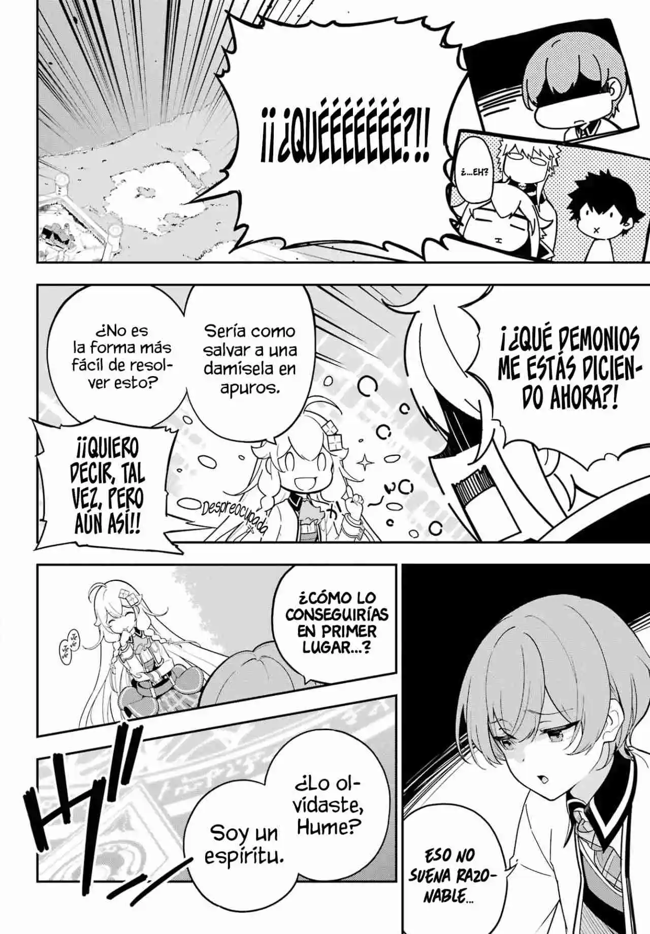 Chichi Wa Eiyū, Haha Wa Seirei, Musume No Watashi Wa Tensei-sha - Capítulo 50 - Página 4 - LectorTMOo