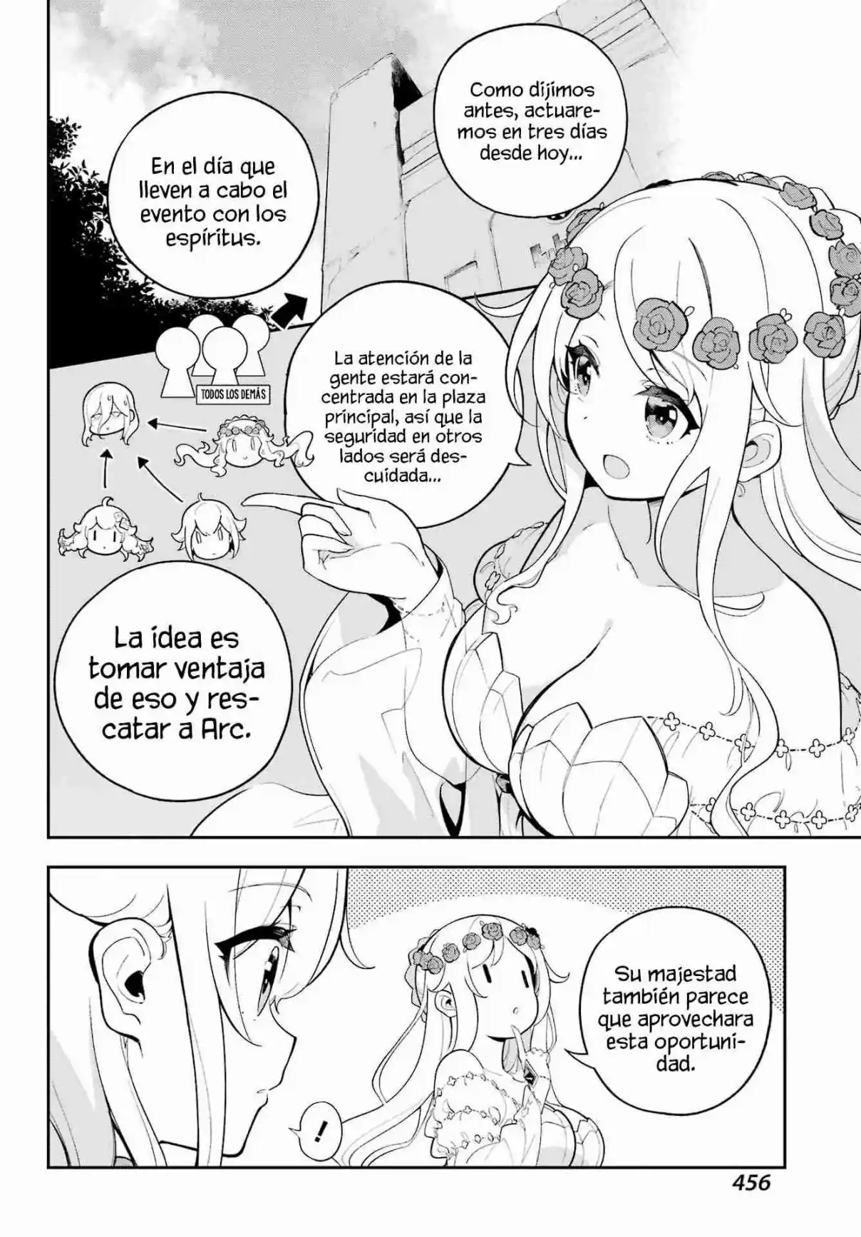 Chichi Wa Eiyū, Haha Wa Seirei, Musume No Watashi Wa Tensei-sha - Capítulo 56 - Página 6 - LectorTMOo
