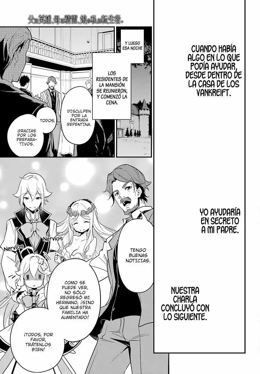 Chichi Wa Eiyū, Haha Wa Seirei, Musume No Watashi Wa Tensei-sha - Capítulo 8 - Página 21 - LectorTMOo