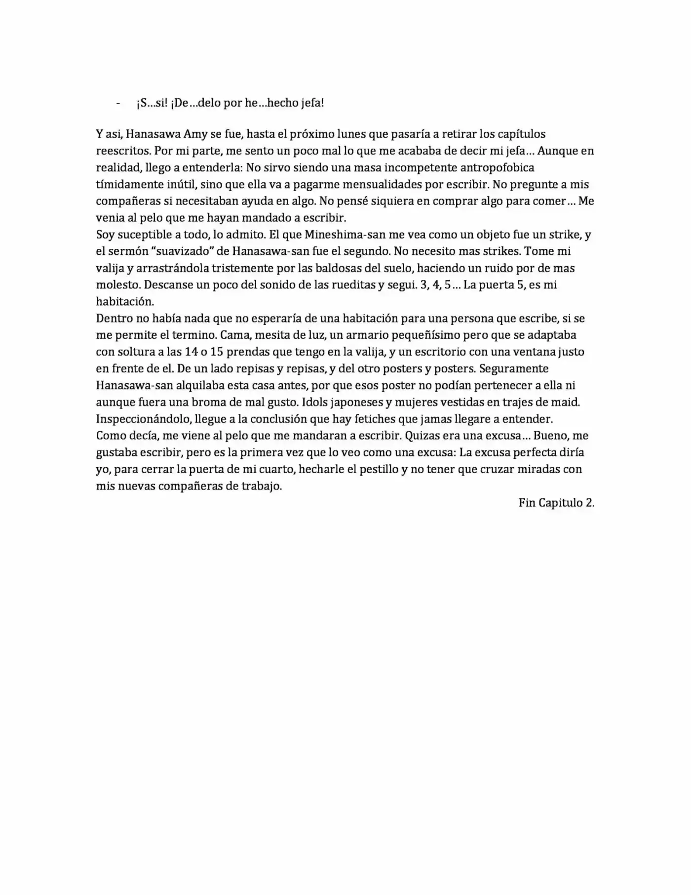 Chie-san No Bunko (Novela) - Capítulo 2 - Página 10 - LectorTMOo
