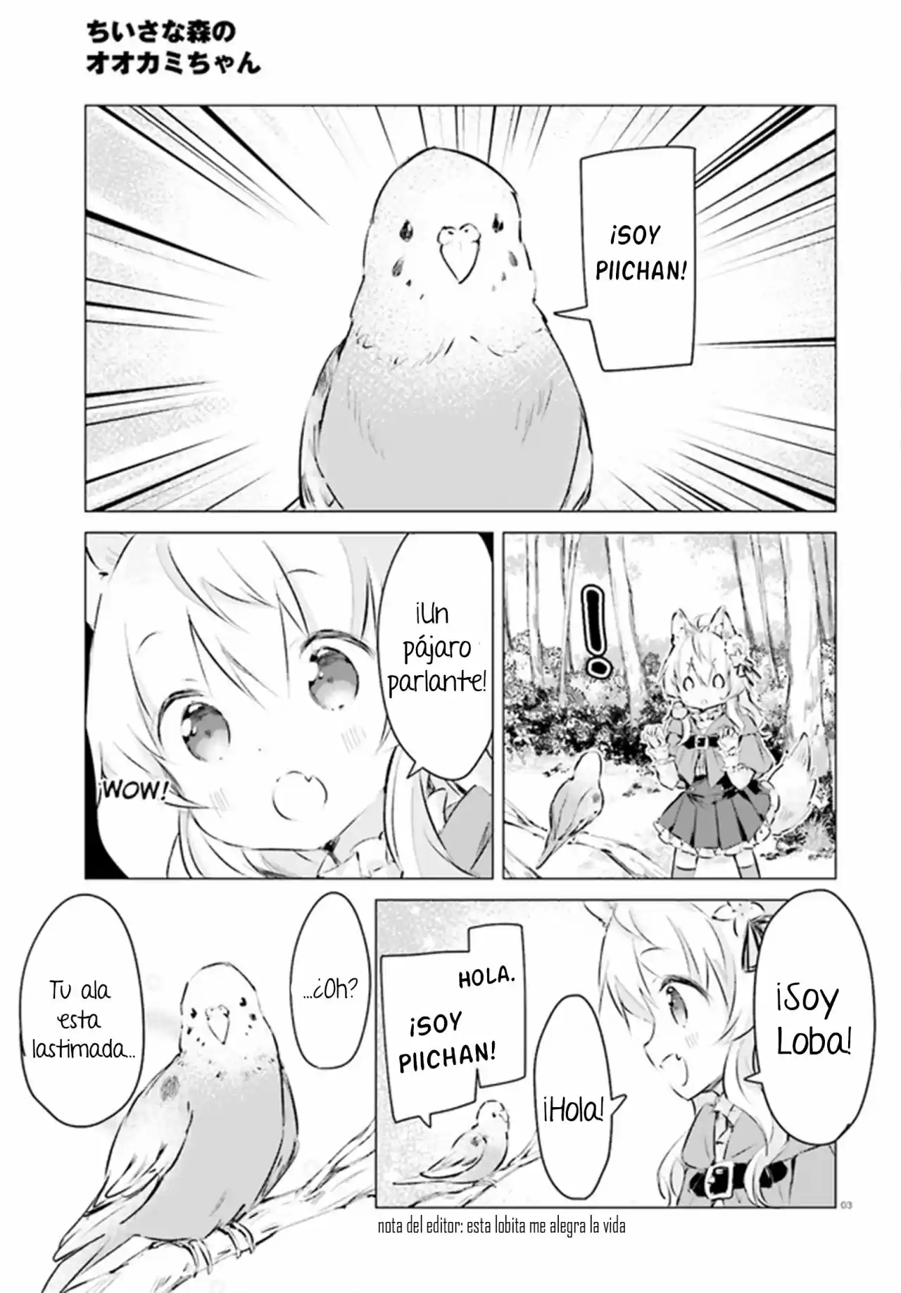 Chiisana Mori No Ookami-chan - Capítulo 14 - Página 4 - LectorTMOo