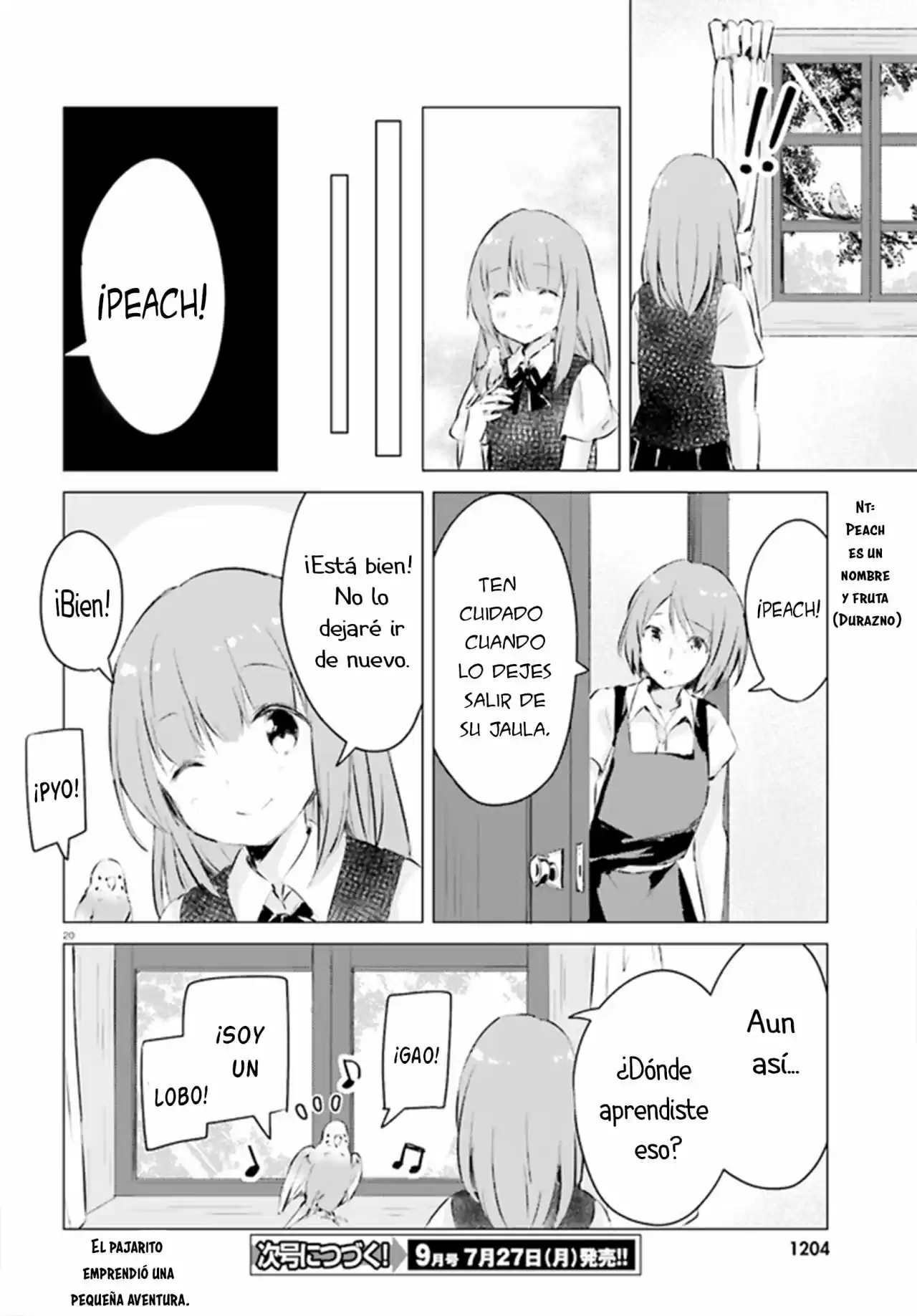 Chiisana Mori No Ookami-chan - Capítulo 14 - Página 20 - LectorTMOo
