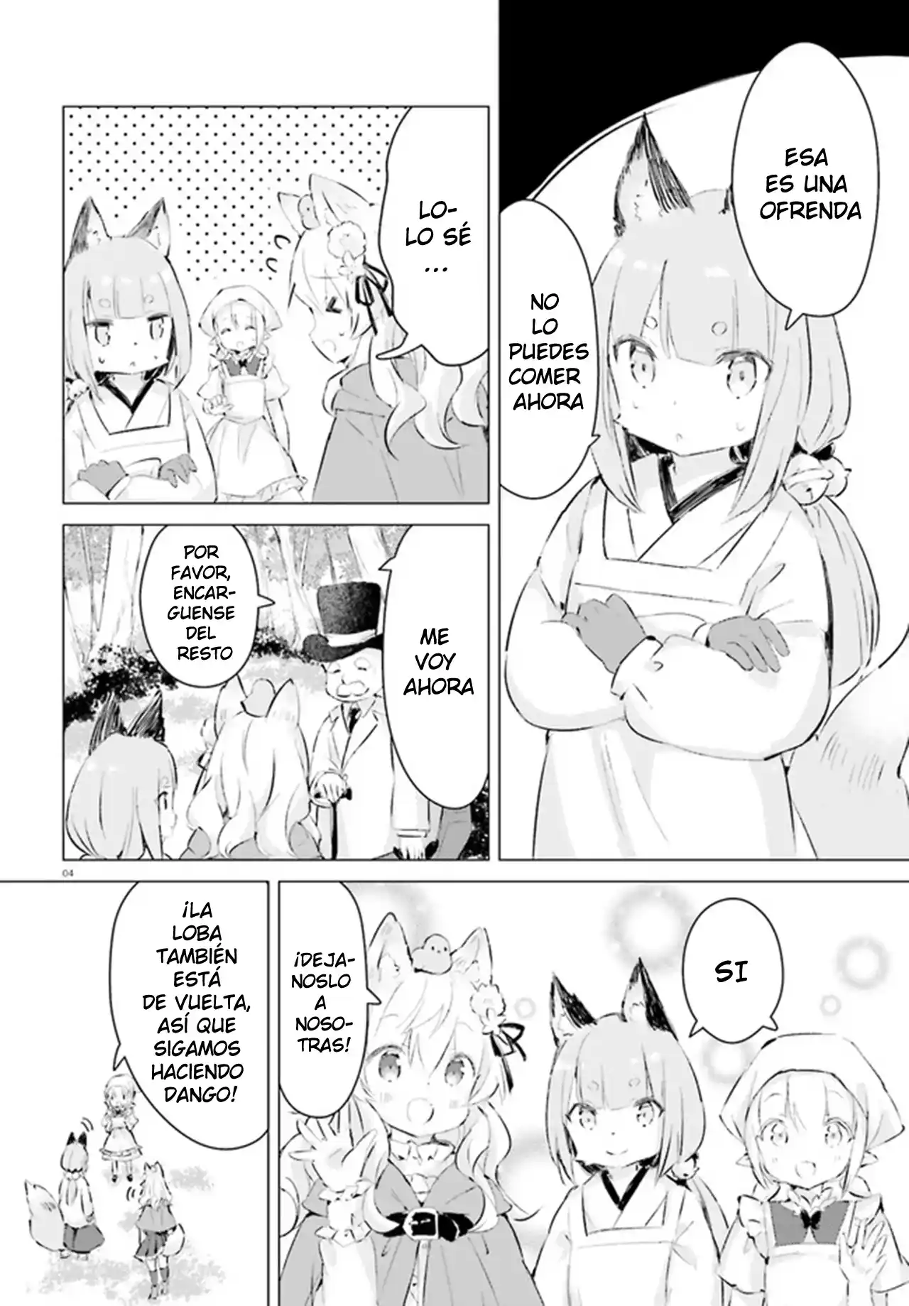 Chiisana Mori No Ookami-chan - Capítulo 17 - Página 4 - LectorTMOo