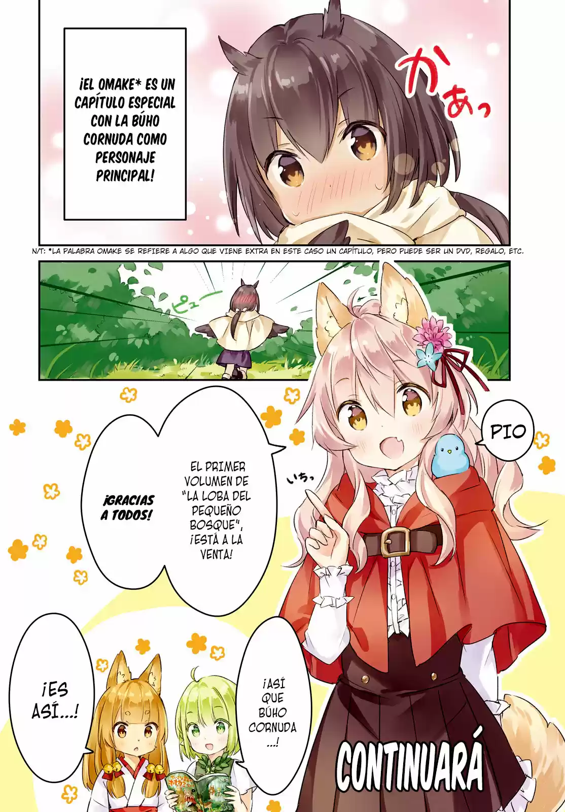 Chiisana Mori No Ookami-chan - Capítulo 7.50 - Página 5 - LectorTMOo