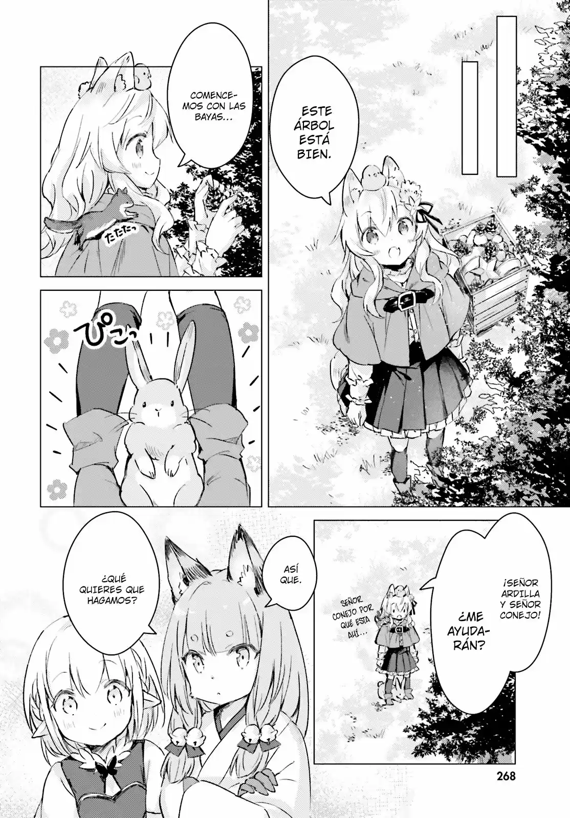 Chiisana Mori No Ookami-chan - Capítulo 8 - Página 4 - LectorTMOo